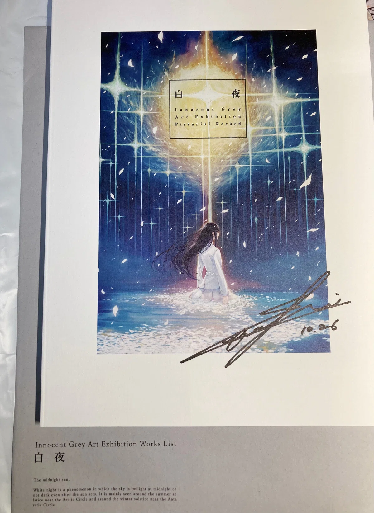 Innocent Grey Art Exhibition『白夜』｜こーへー