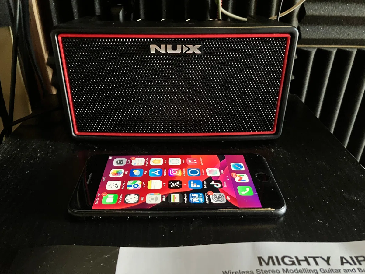 ギター練習用アンプを買った | NUX MIGHTY AIR｜ZiKU