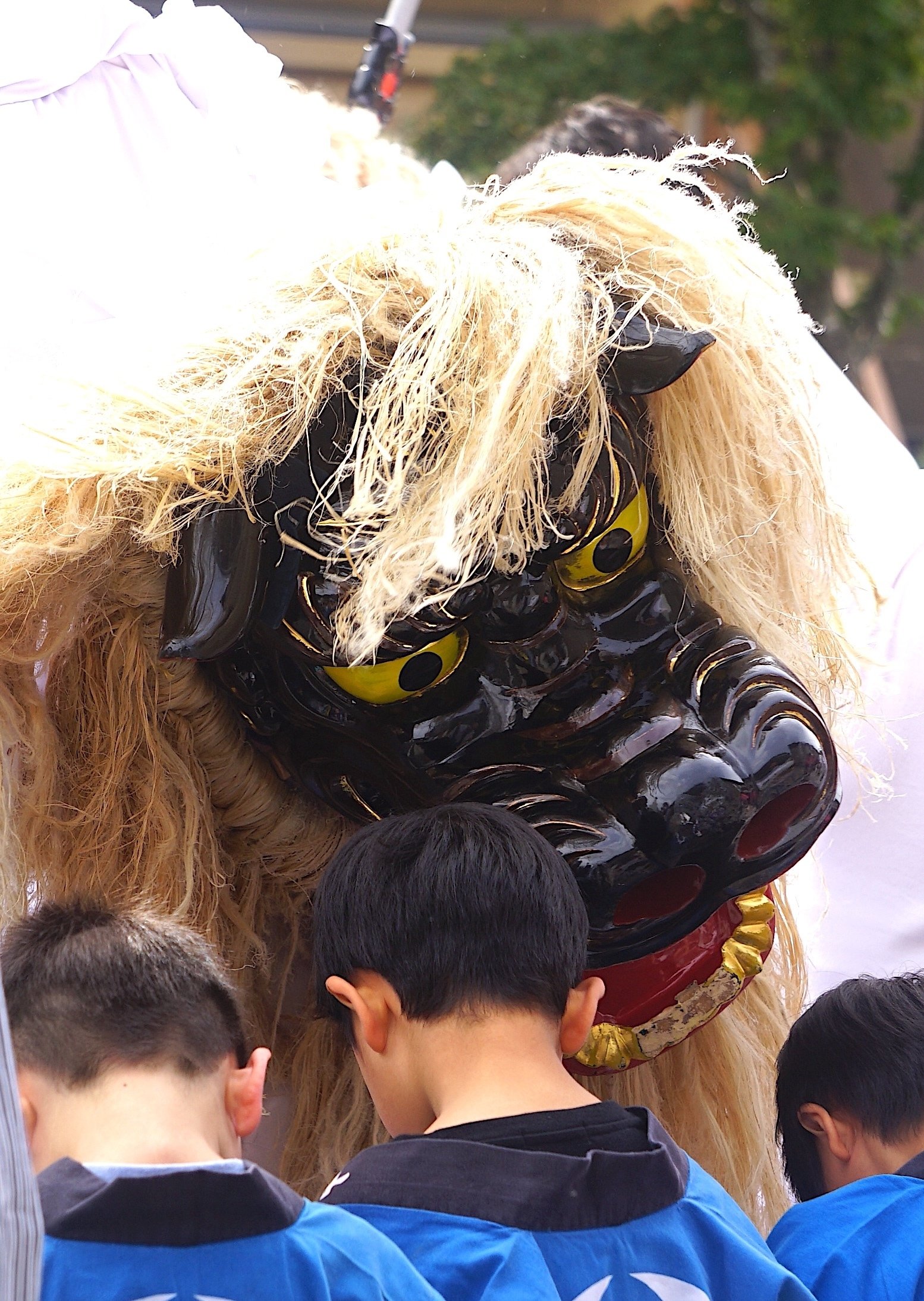 三春大神宮祭礼スナップ②長獅子咆哮！｜まひろ@写真と文章で自然を写す