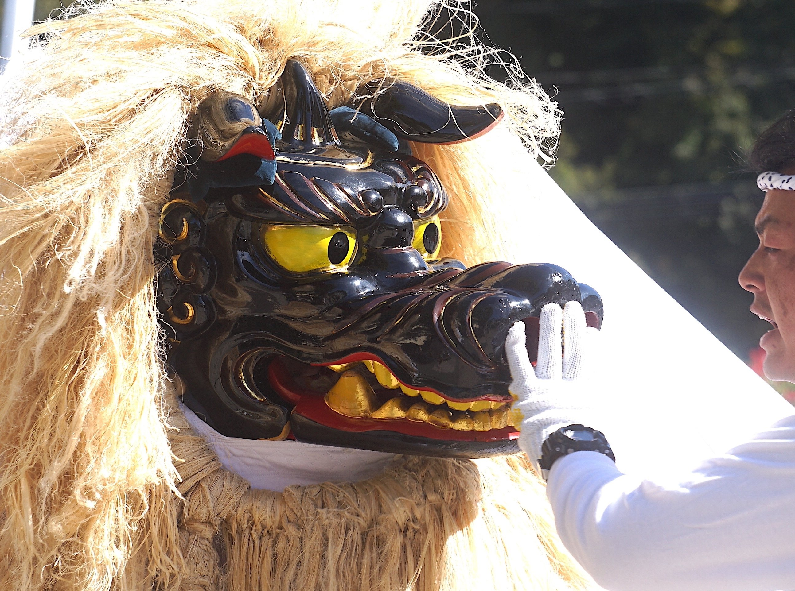 三春大神宮祭礼スナップ②長獅子咆哮！｜まひろ@写真と文章で自然を写す