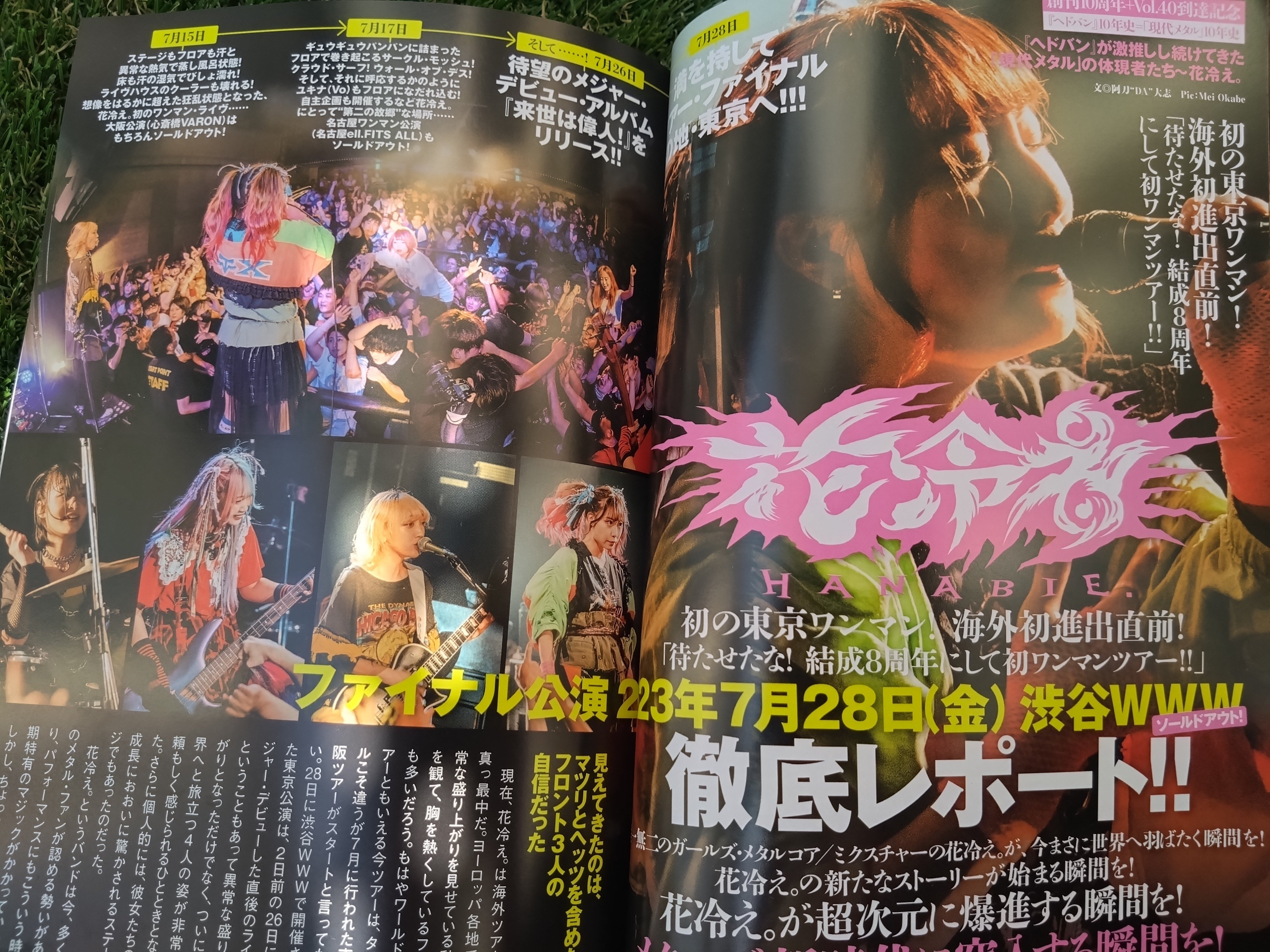 HEADBANG_ヘドバンVol.40 hanabie_花冷え。①｜にゃも/penny🦊