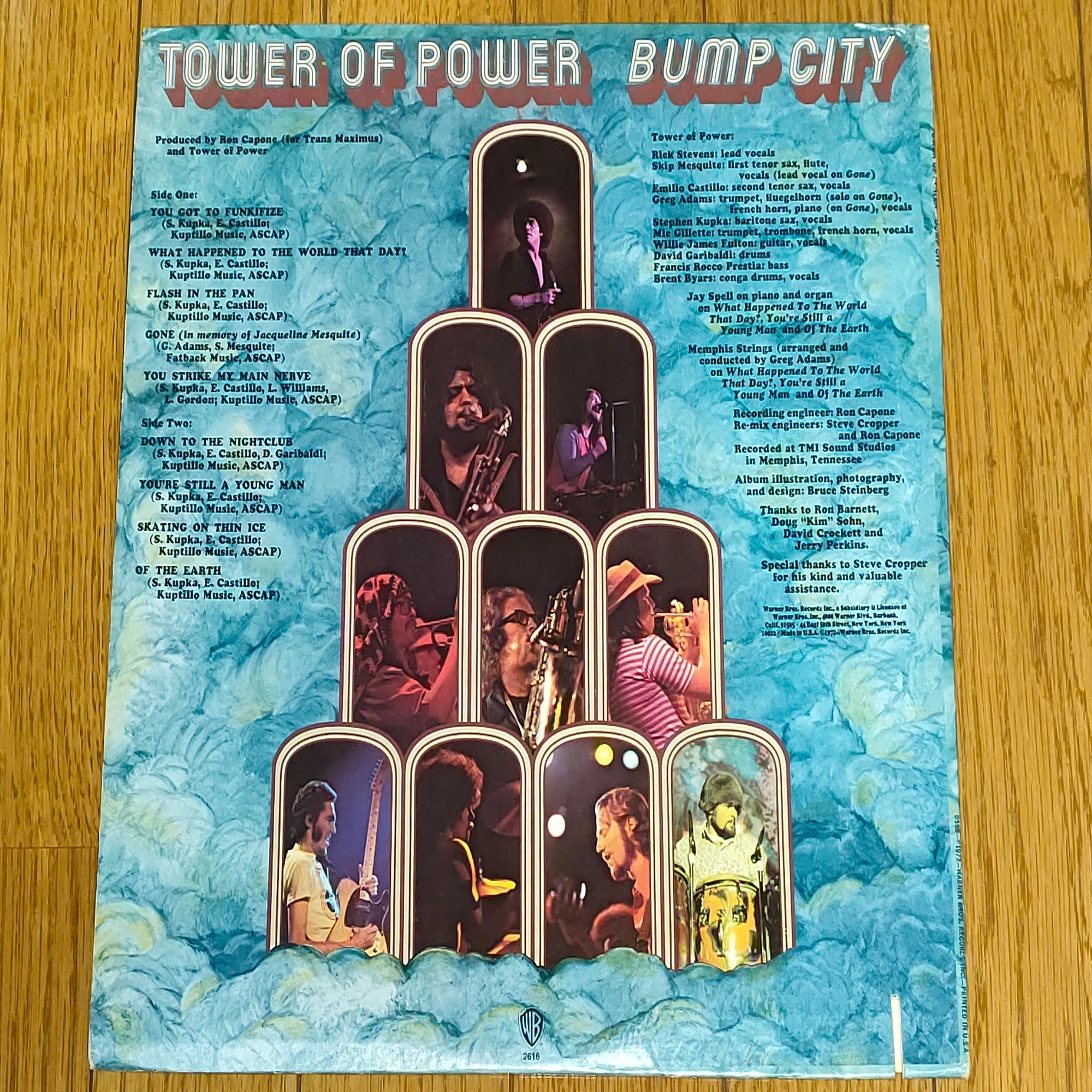 Bump City] (1972) Tower of Power: The major label debut of the Bay 