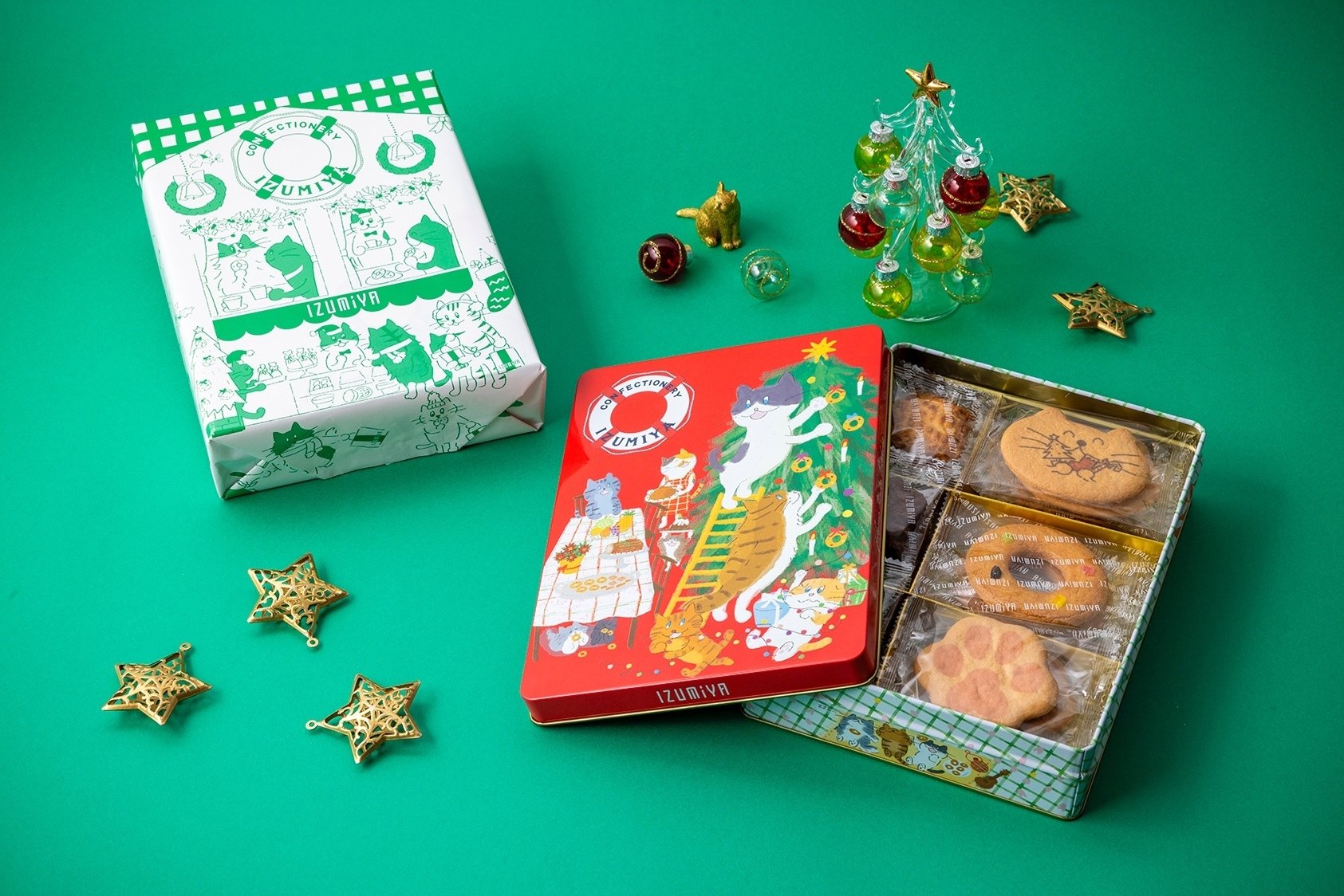 クリスマスの時期限定！特別なクッキー缶をご紹介｜泉屋東京店