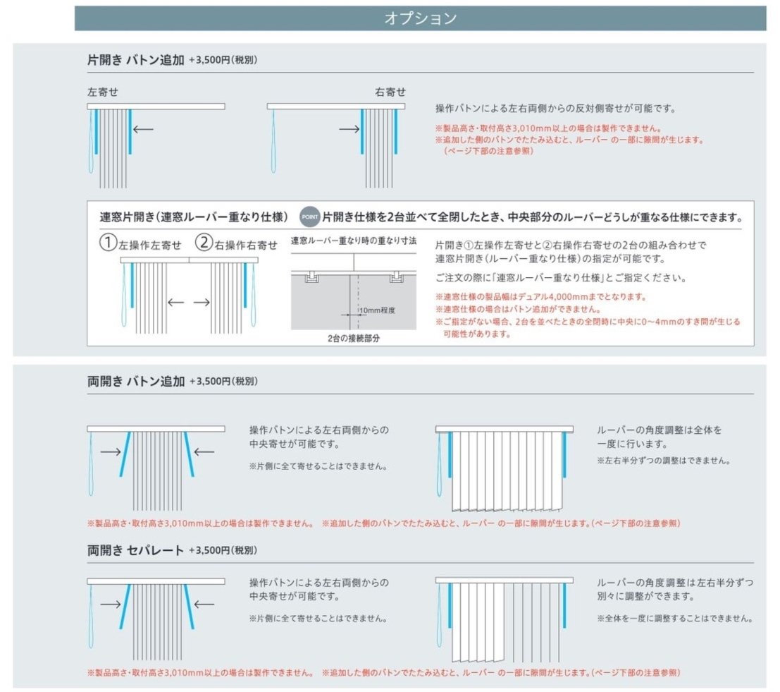 タチカワ ラインドレープ用ルーバー 80枚 (レール、バトンは付きません
