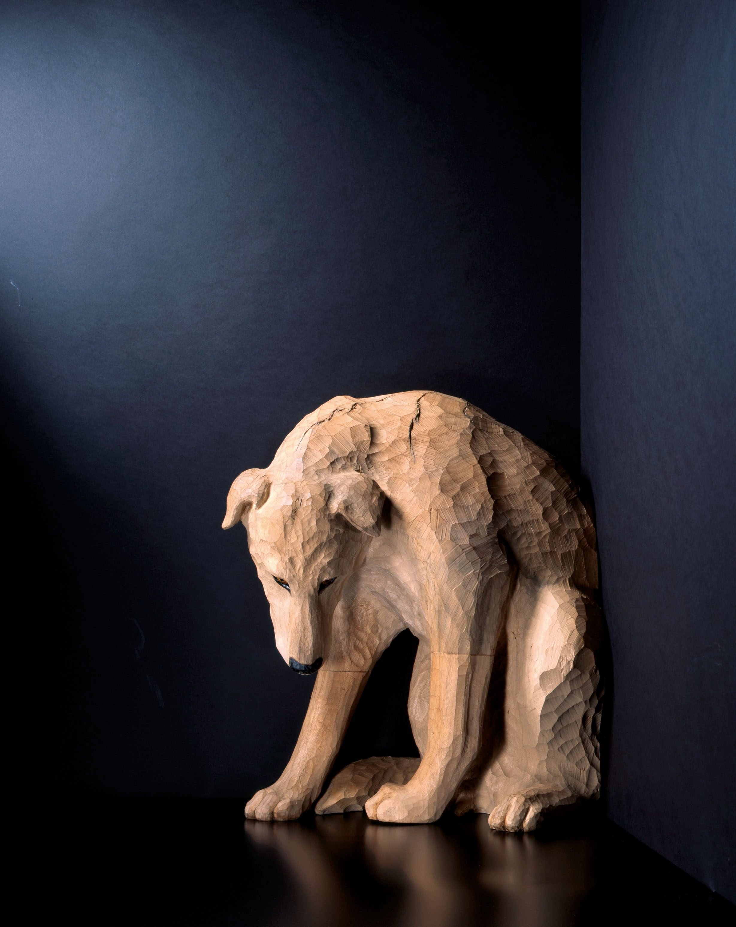 灰*猫様 大森暁生氏の彫刻　華炎龍 88/100 彫刻家・大森暁生展｜桑原亘之介