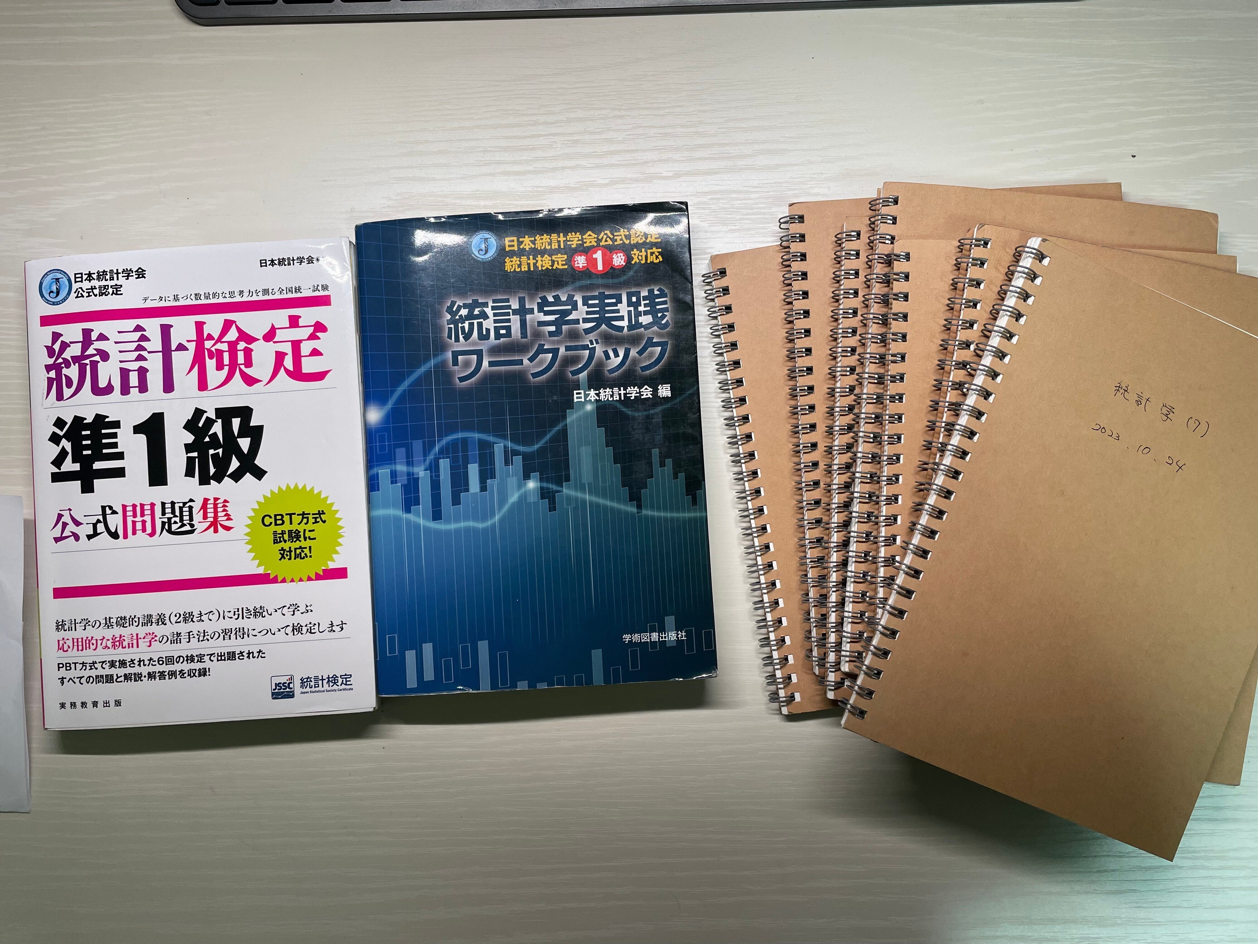 【セット】統計検定準1級公式問題集日本統計学会公式認定 統計学実践ワークブック Amazon.co.jp: 日本統計学会公式認定 統計検定準1級対応 統計学