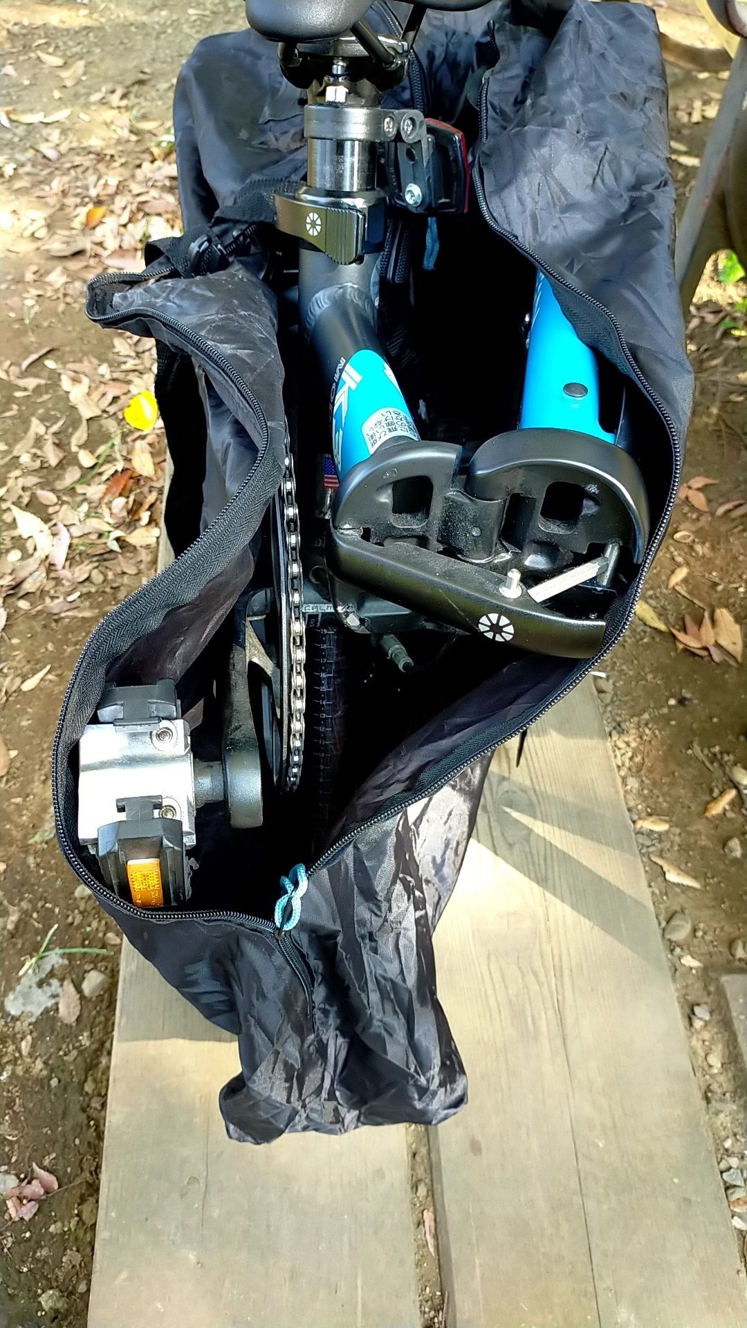 Dahon K-3の輪行袋をMontBellに変えてみた|Tb-wGr Dahon K-3の輪行袋をMontBellに変えてみた|Tb-wGr