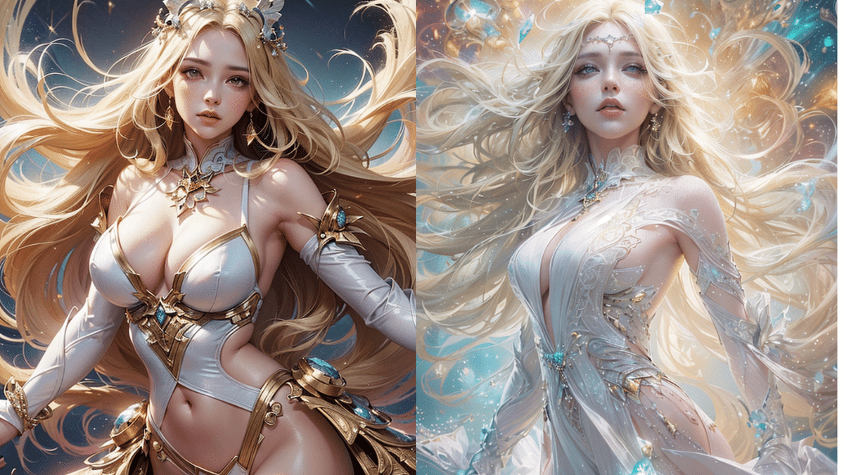majicMIX fantasy×SeaArt2.1でファンタジックな世界へ｜すいか