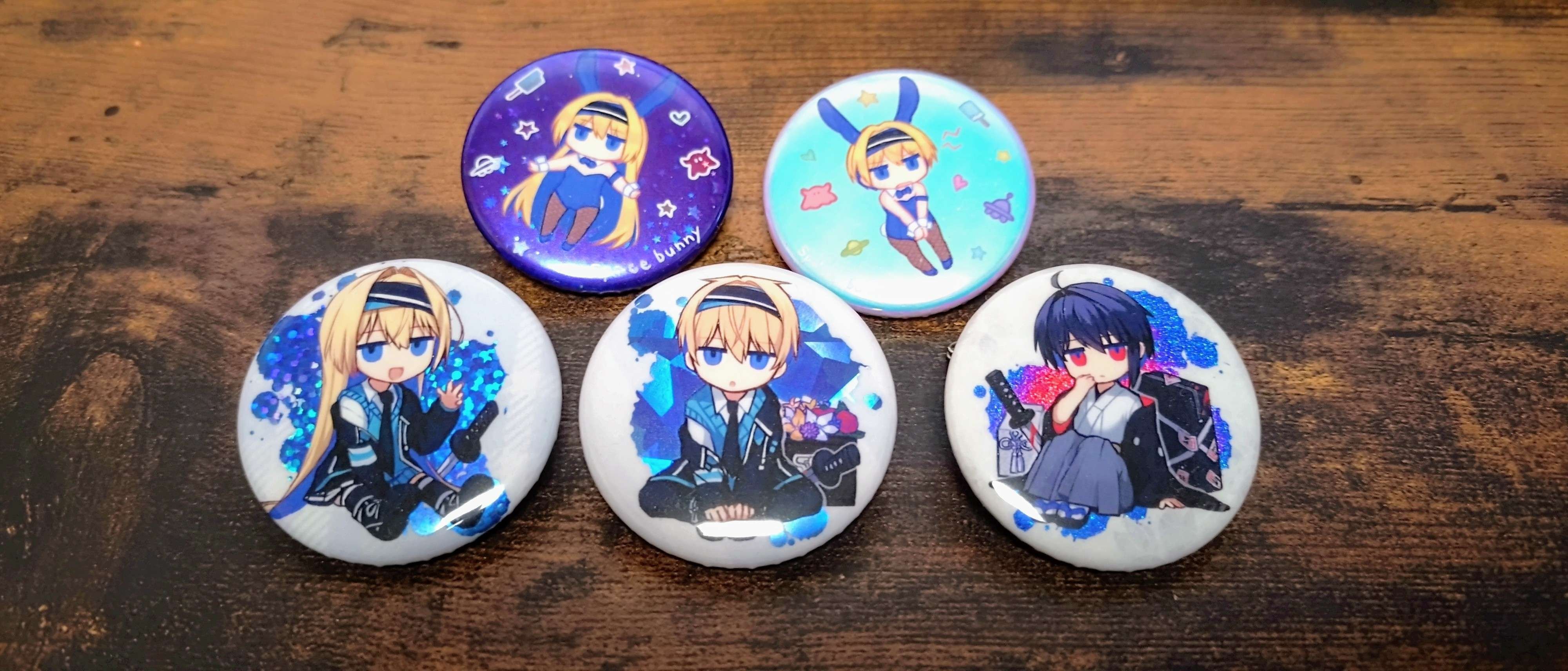 放課後ひみつクラブ 缶バッジ 全7種セット 缶バッジ アイムドラえもん 放課後ひみつクラブ 缶バッジ