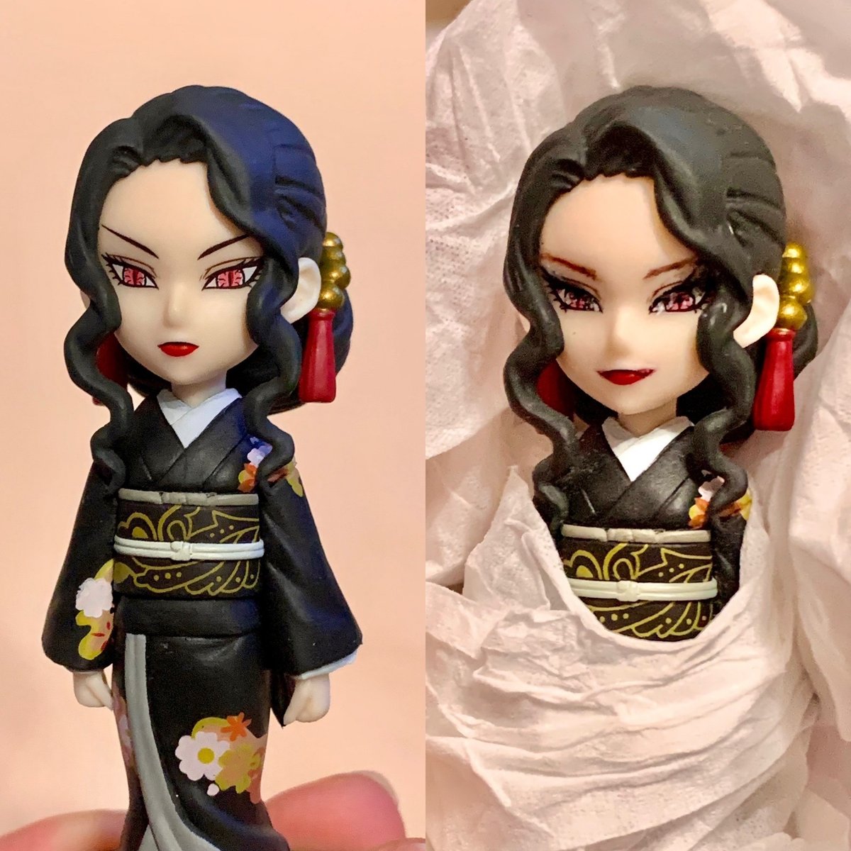 フィギュア】顔のリペイント方法などメモ｜kw 