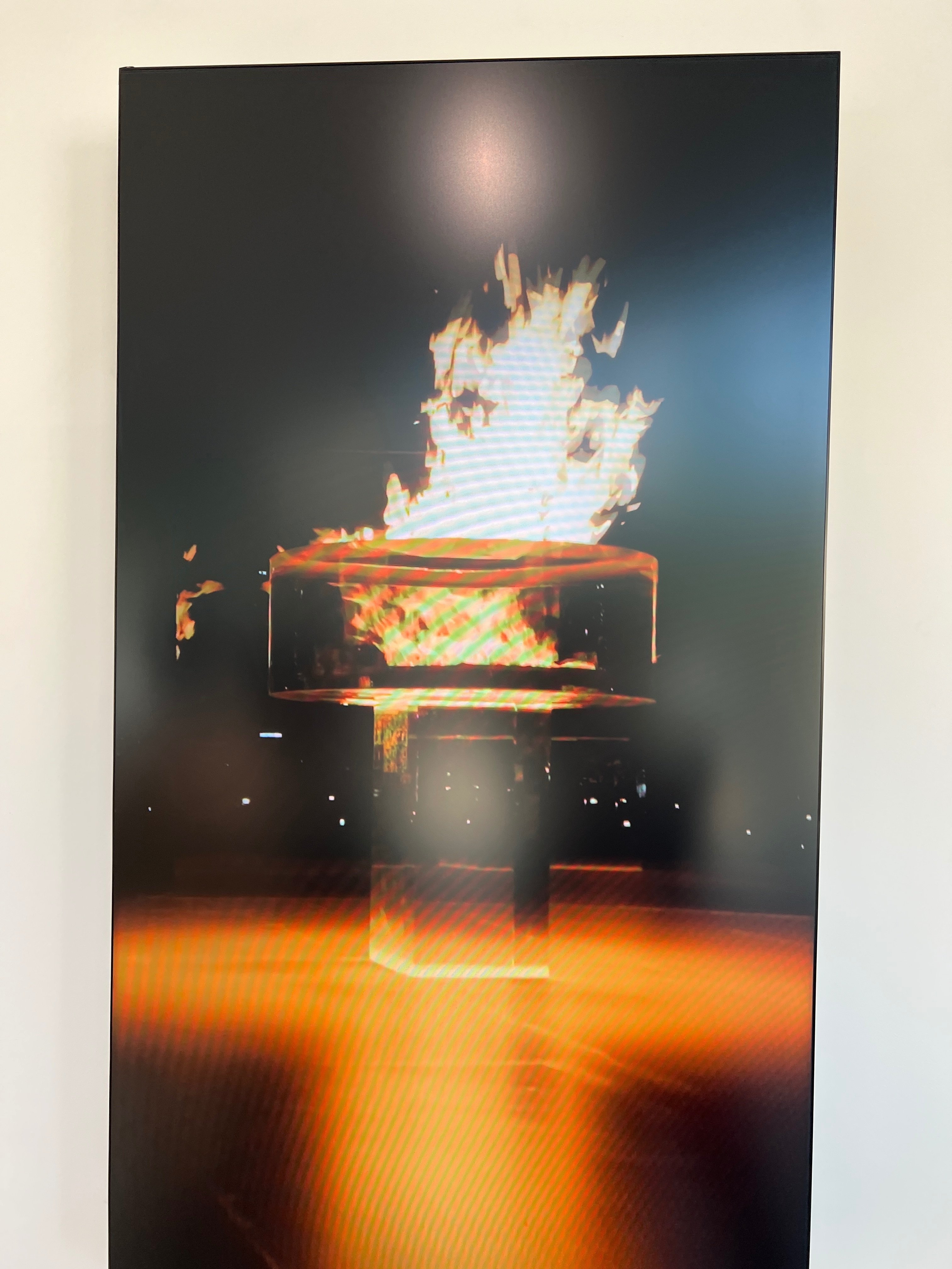 L:44 「百工のデザイン」展、吉岡徳仁 FLAME（ガラス写真中心