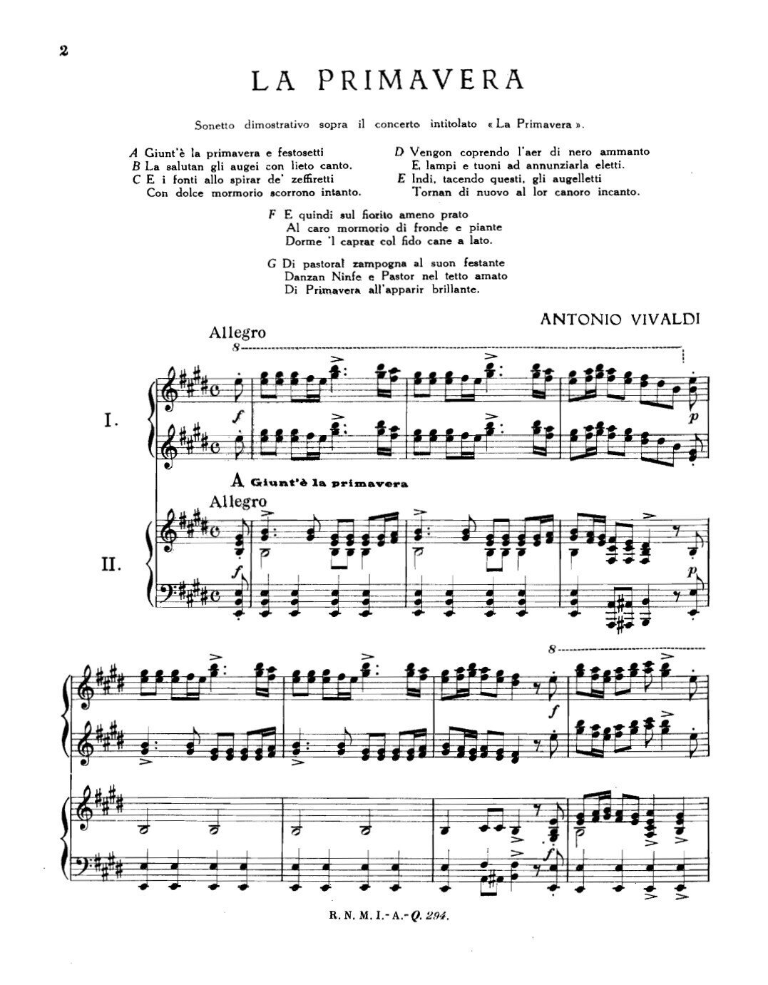 ヴィヴァルディの《四季》について｜影踏丸