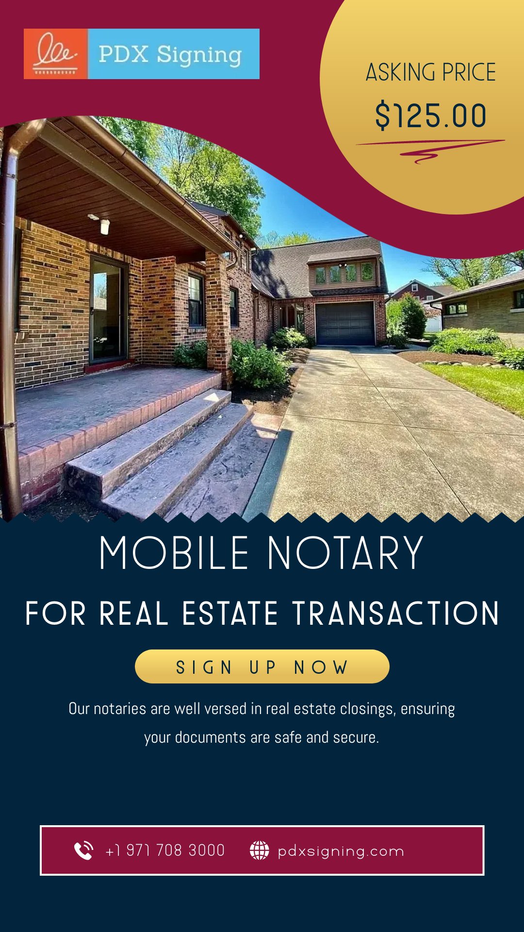 Mobile notary for real estate transactions｜pdxsigning