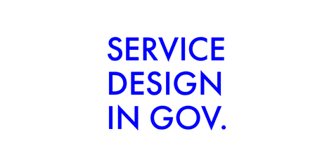 デザインミートアップ「「Service Design in Gov」のロゴ画像