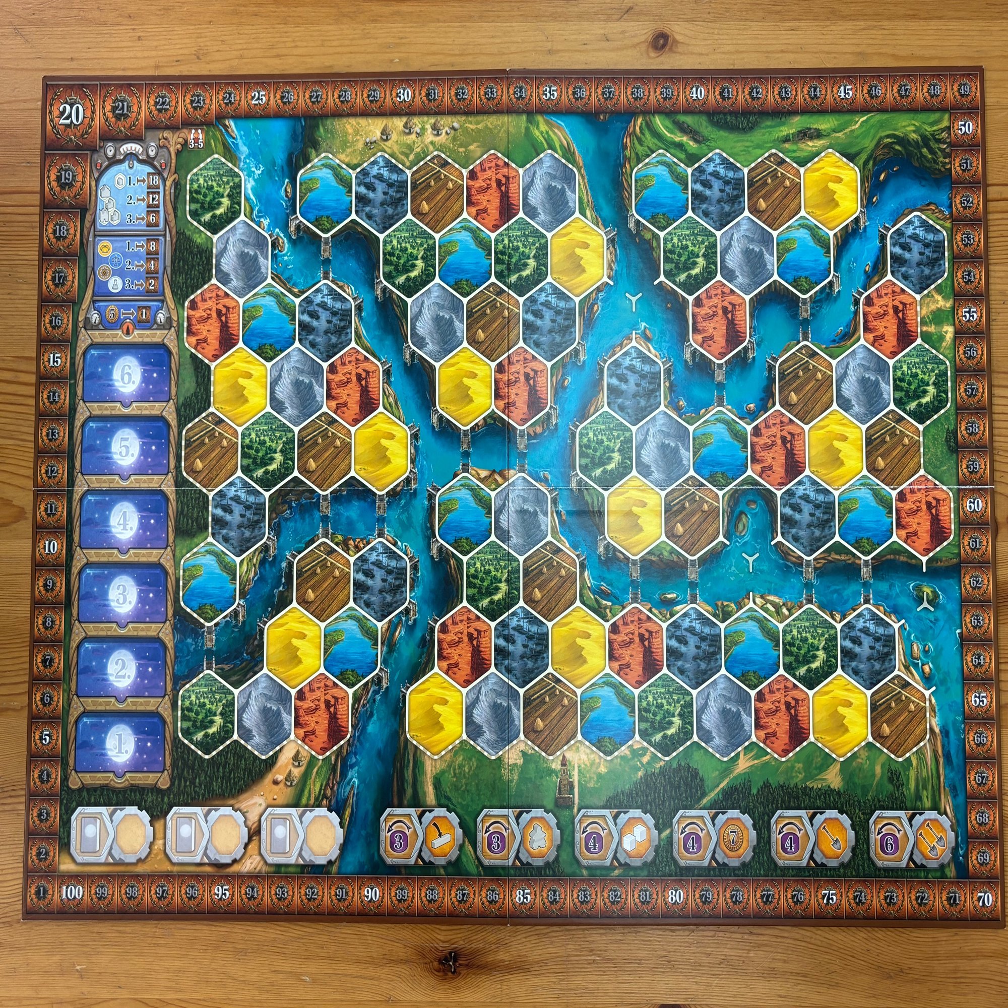 テラミスティカ 革新の時代 ボードゲーム テラミスティカ：革新の時代用インサートケース | テラミスティカ：革新の時代（age of innovation）収納インサート