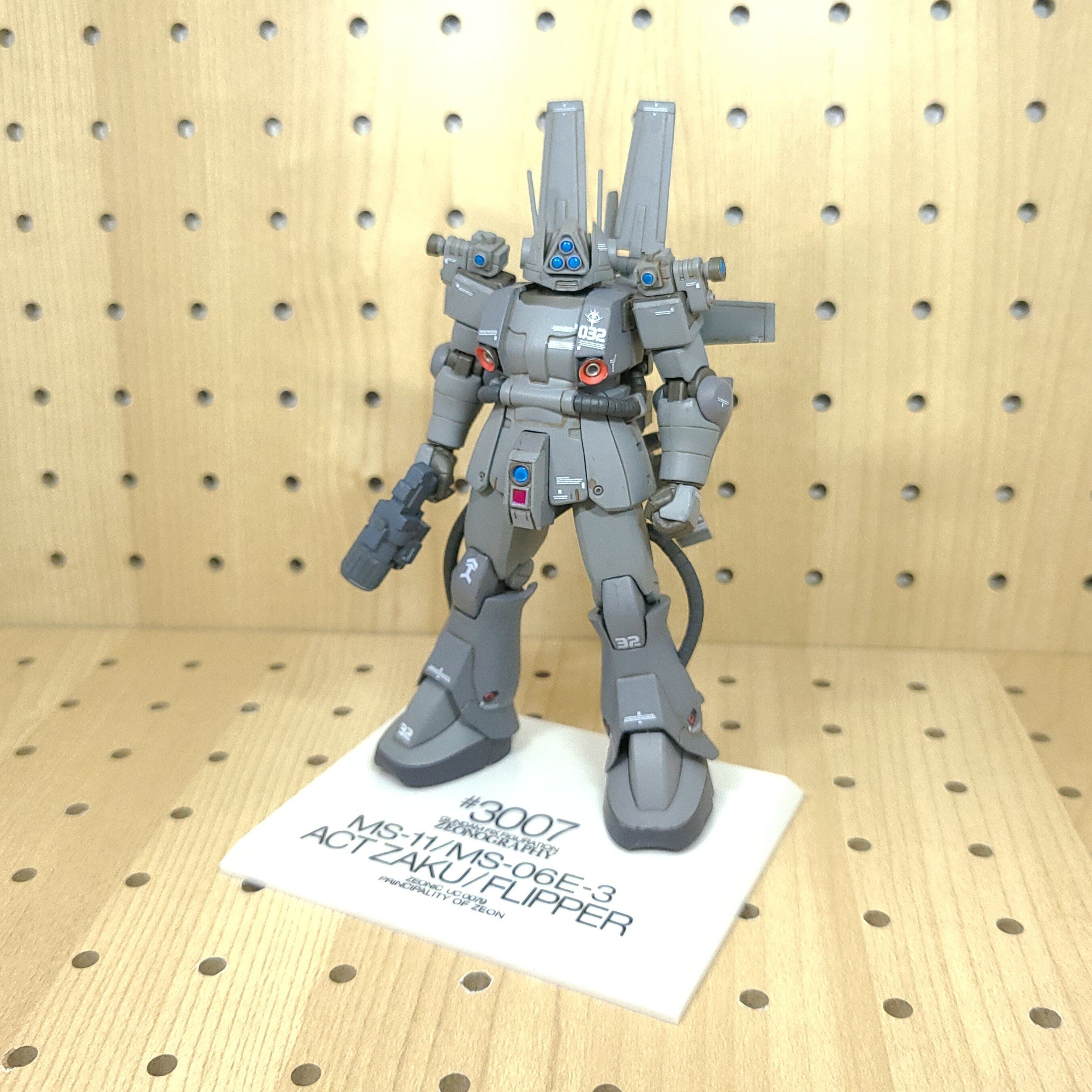 ZEONOGRAPHY #3007 アクトザク(ザクフリッパー) レビュー