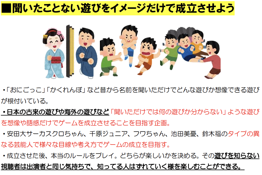 ピープロ 「エキサイター50」(仮題) 新番組企画案 放送作家の先輩に番組企画案の極意を教わりました。｜テレビ番組の