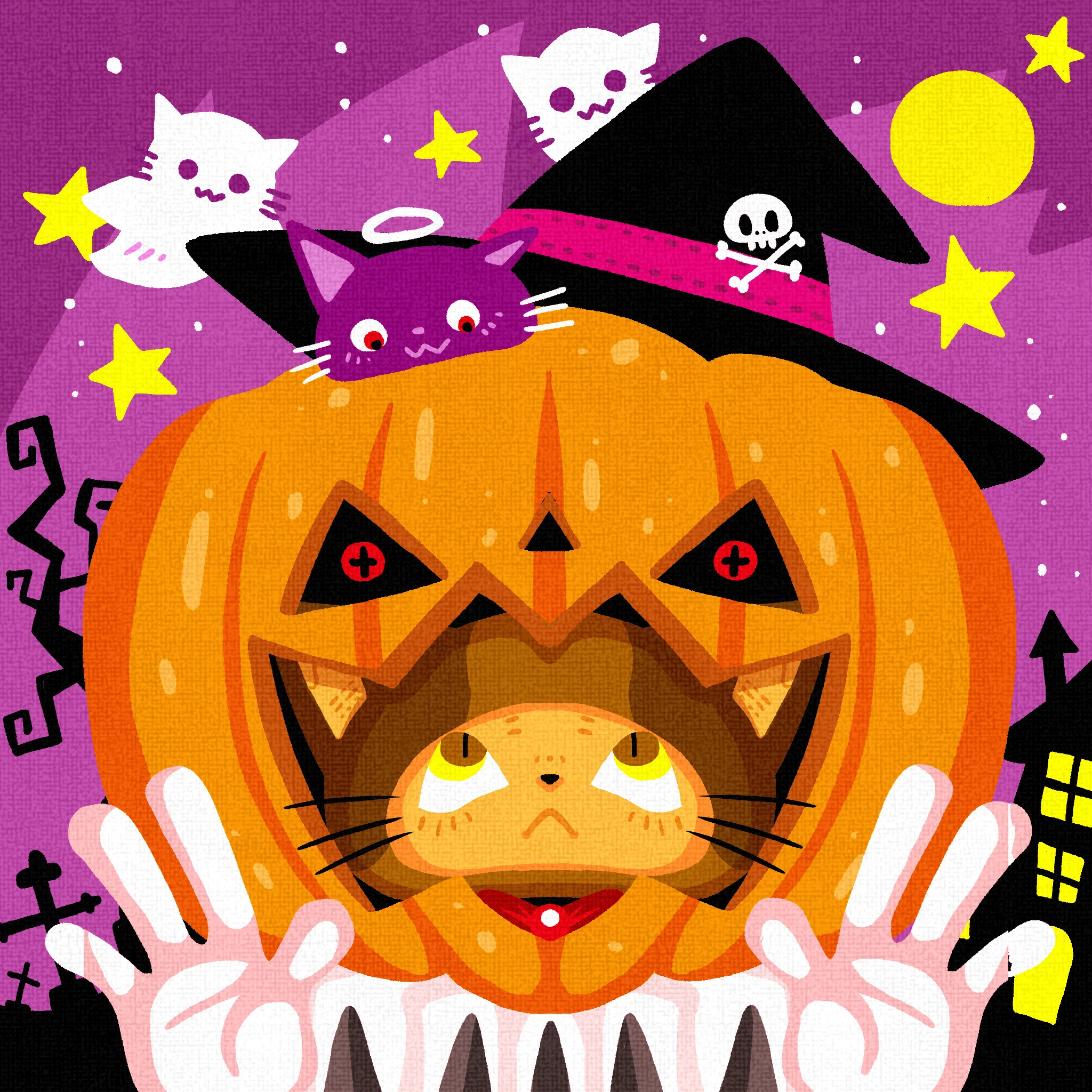Diary of Cat-Type Robot No. 55: October 'Pumpkin Festival'｜55才