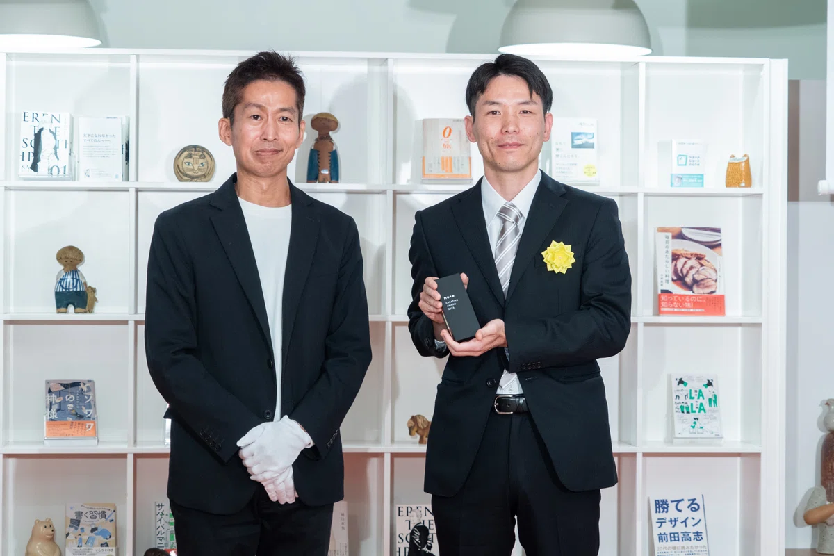 note代表の加藤(左)と谷山走太さん(右)