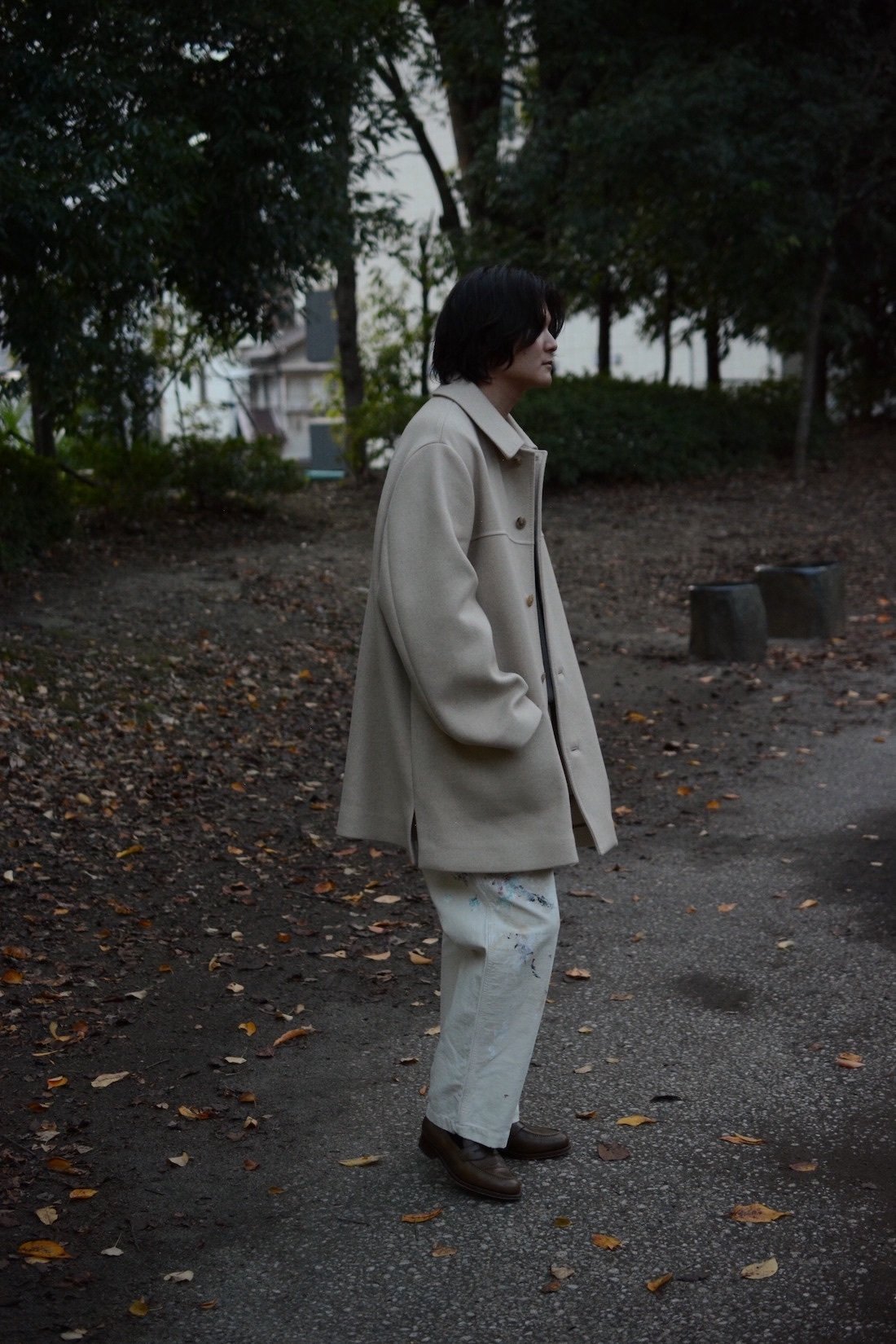 HERILL カーコート タグ有り 純粋な思いで言える、これは一生物。｜nariwai