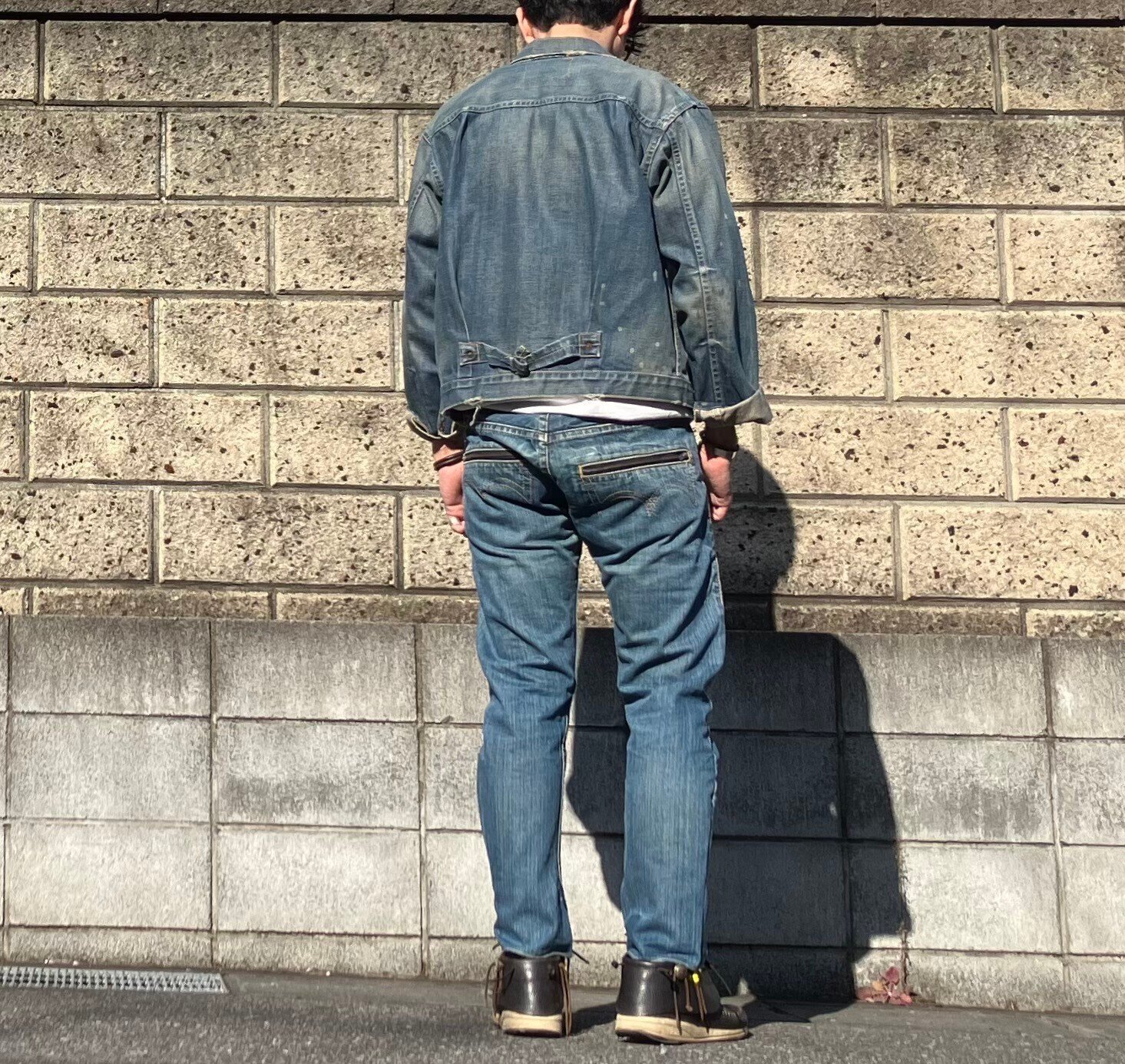 家庭用ミシンでDIY 3】リーバイスレッドの名作メキシカンブーツ