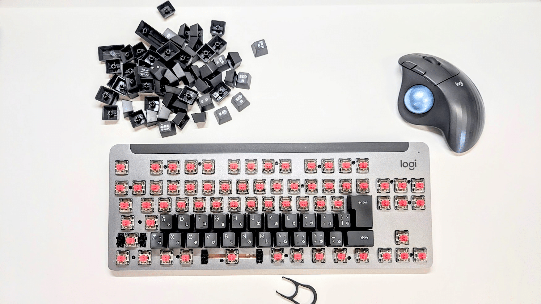 メカニカルキーボードの静音化対策｜logicool K855はうるさい