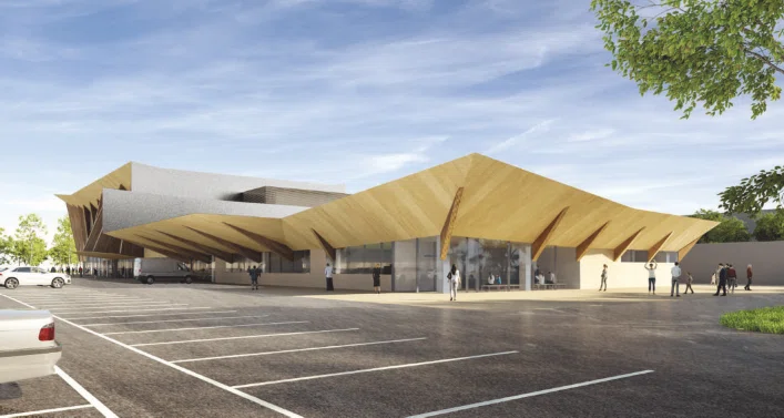 ドコデミライズ】21／八雲町役場新庁舎｜e-kensinニュース 北海道建設新聞