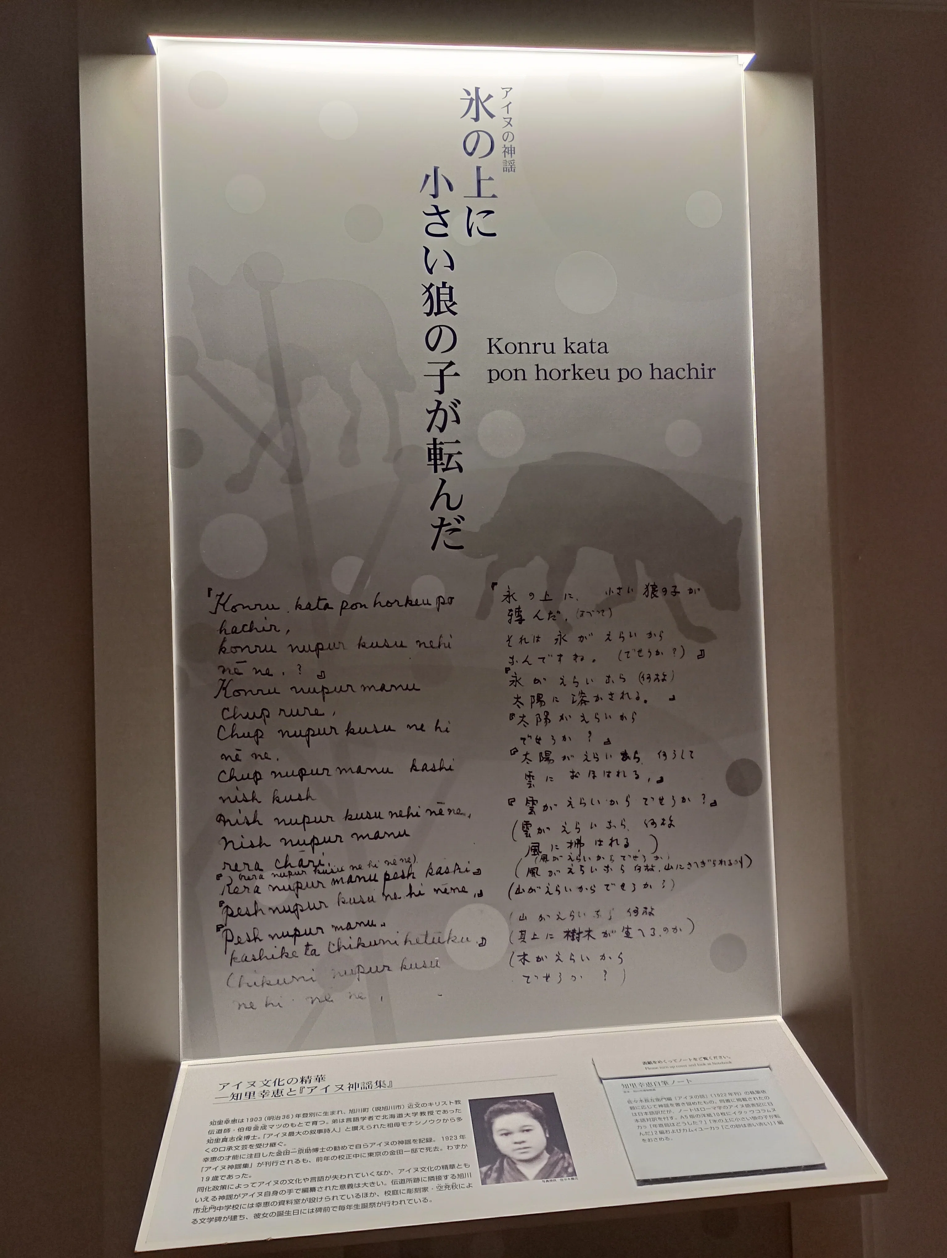 シリーズ北海道1．旭川②博物館(後編)｜しょうわりあん