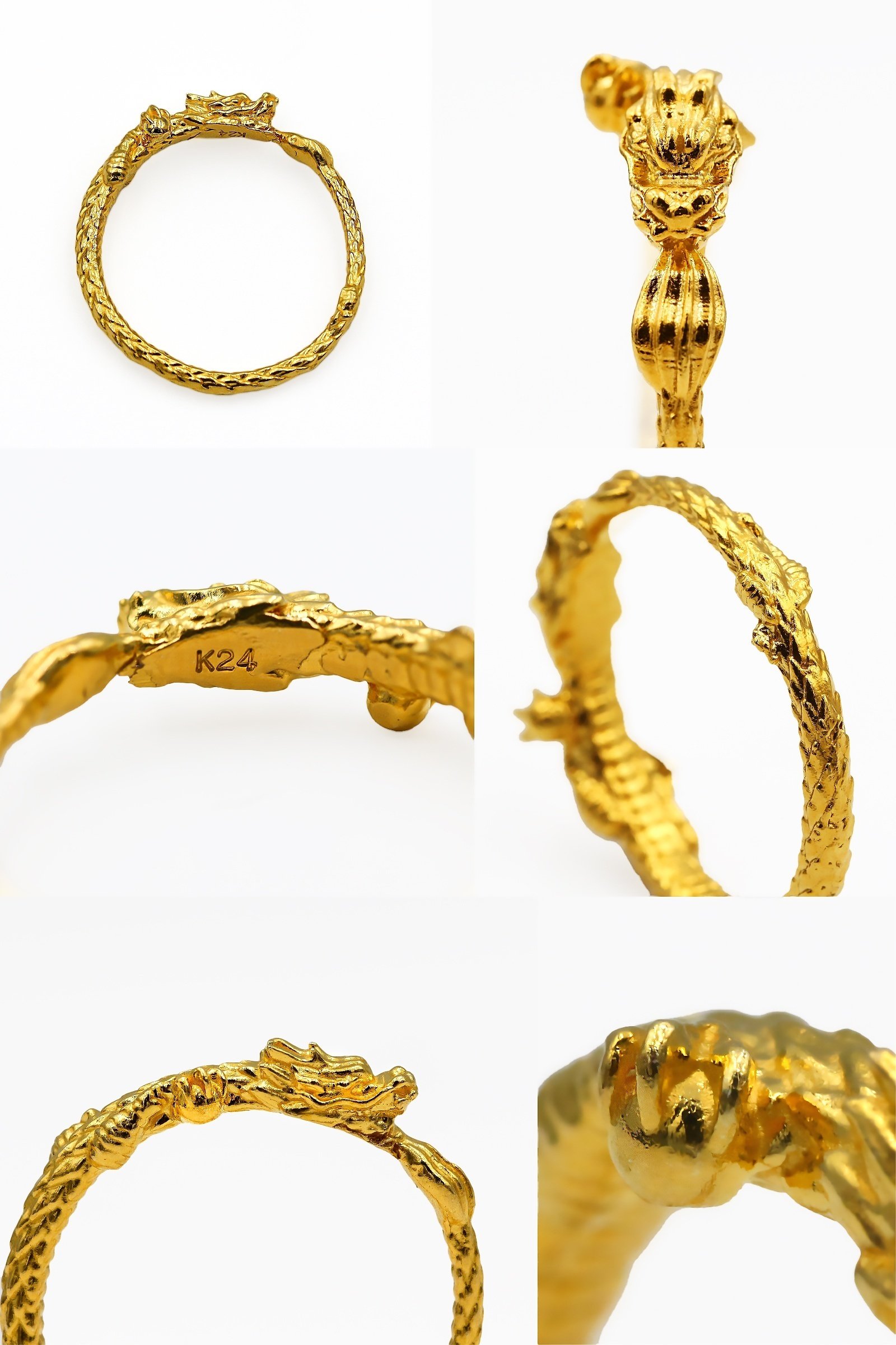 7色の金の龍】純金の龍のリングが復活します。CreemaSPRINGSにて