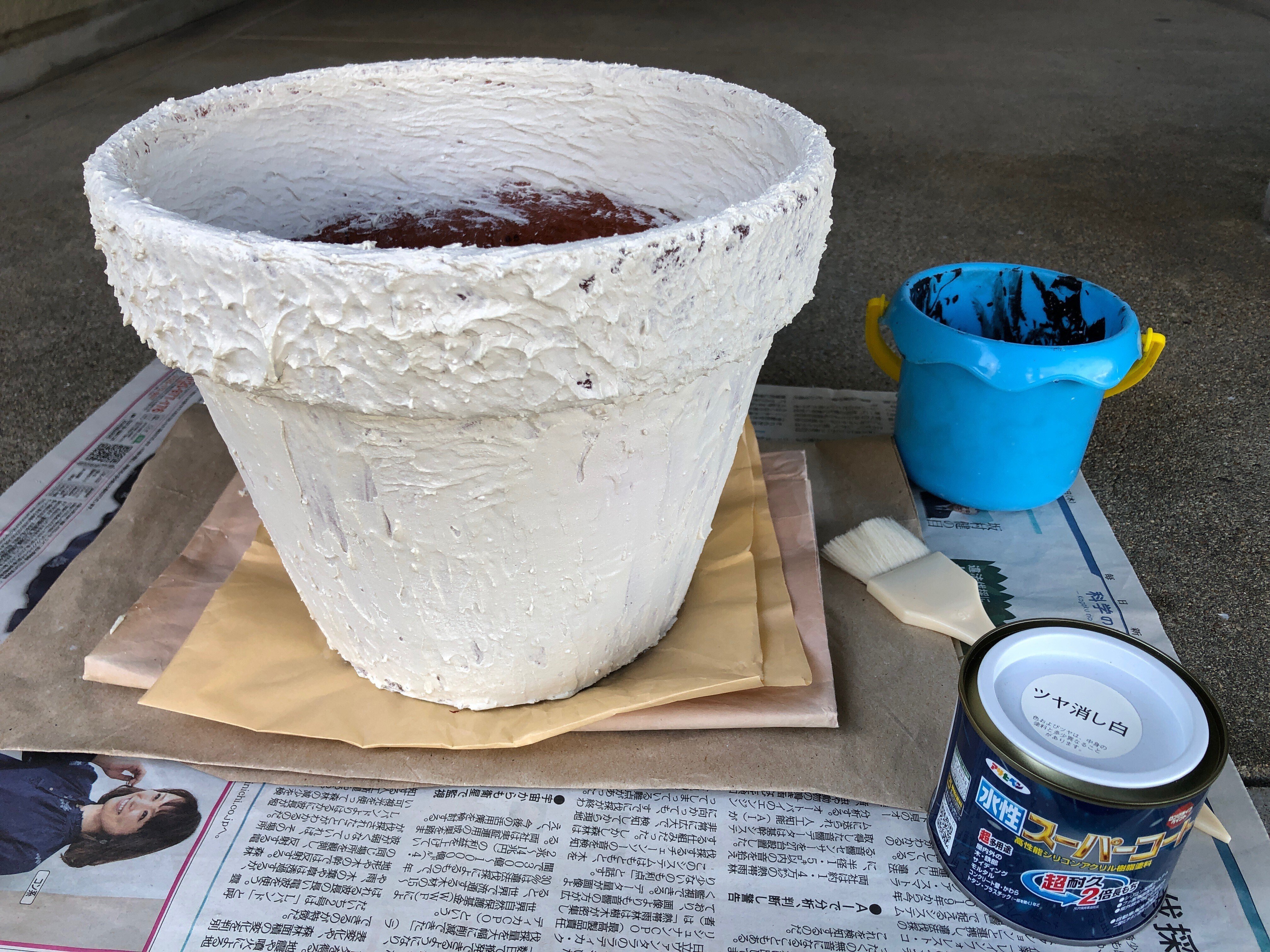 鉢割れ 割れた鉢はダイソーのこれで修復 | キヨミのガーデニングブログ