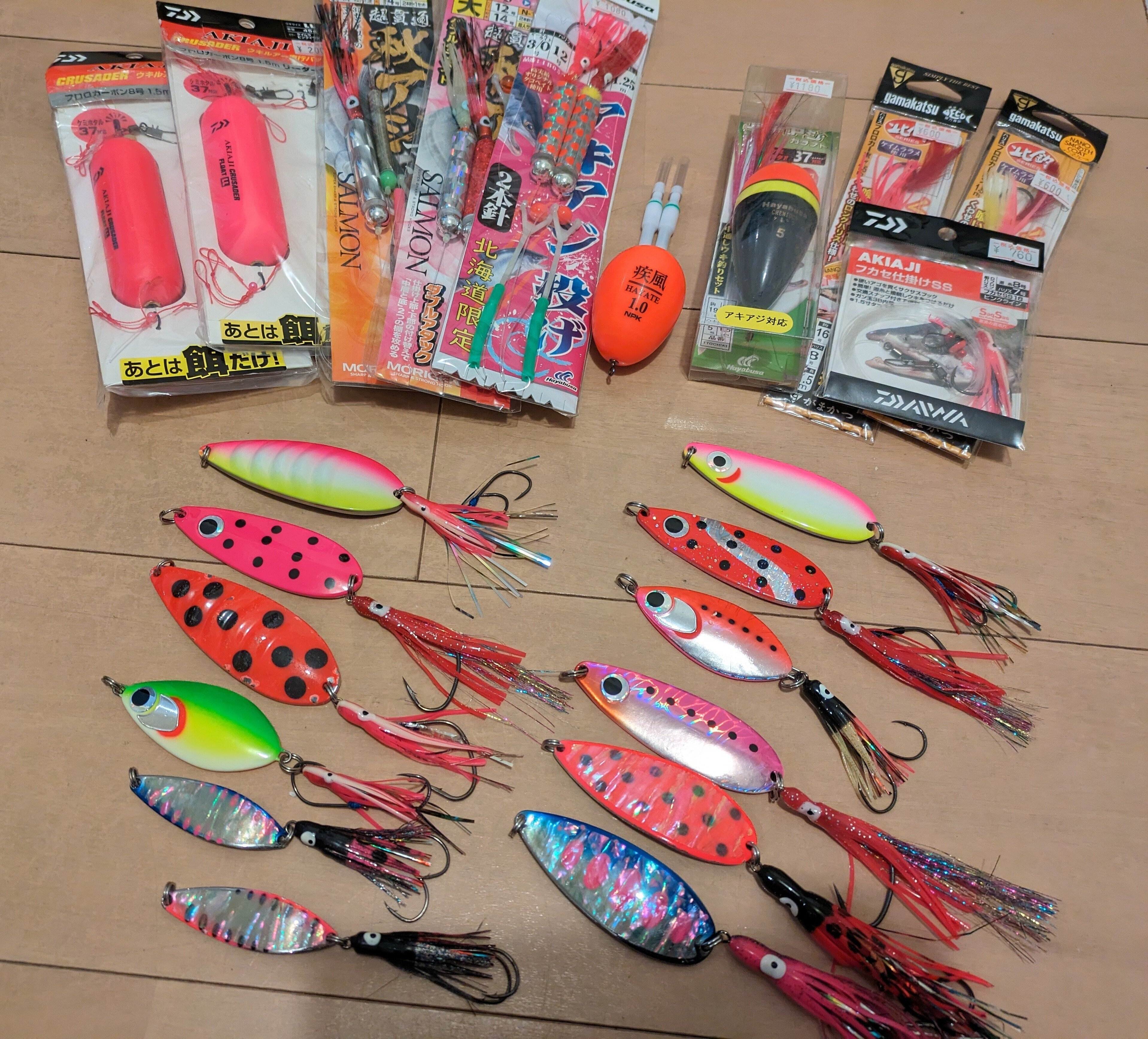 DAIWA カラフトマス 鮭釣り 強し 鱒釣り ルアー