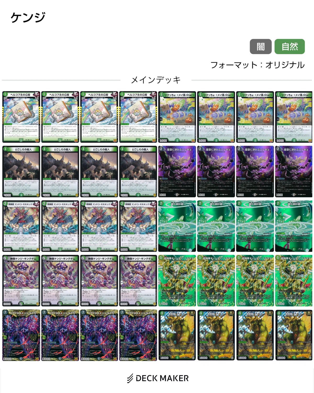 黒緑ケンジキングダムをオリジナルcsで使ってみた話｜right