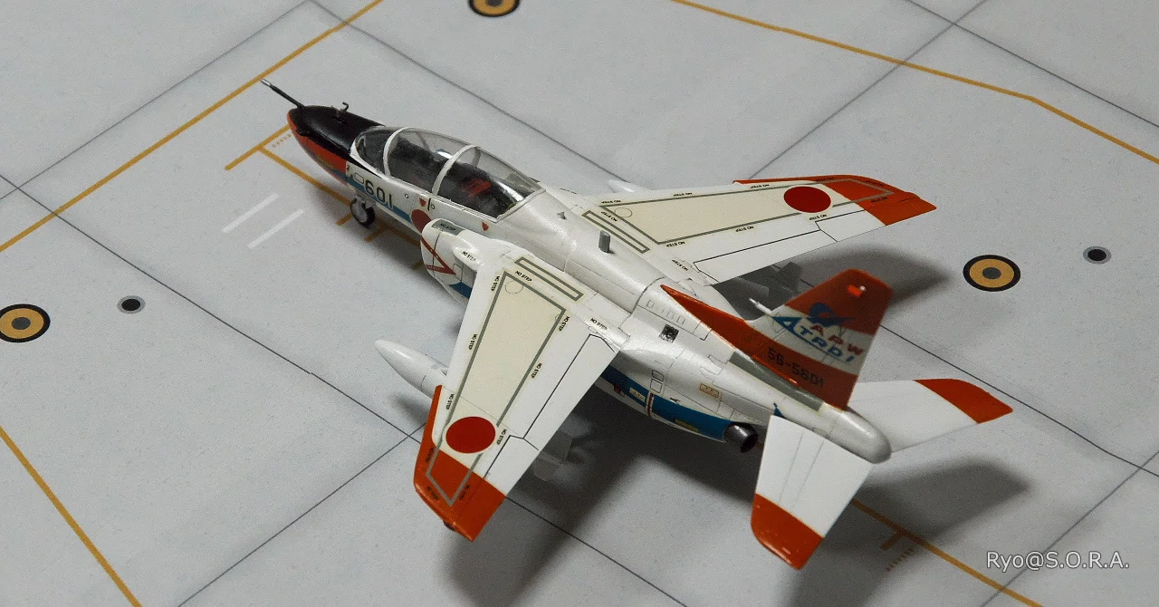プラモデル製作記 ハセガワ 1/72 T-4 