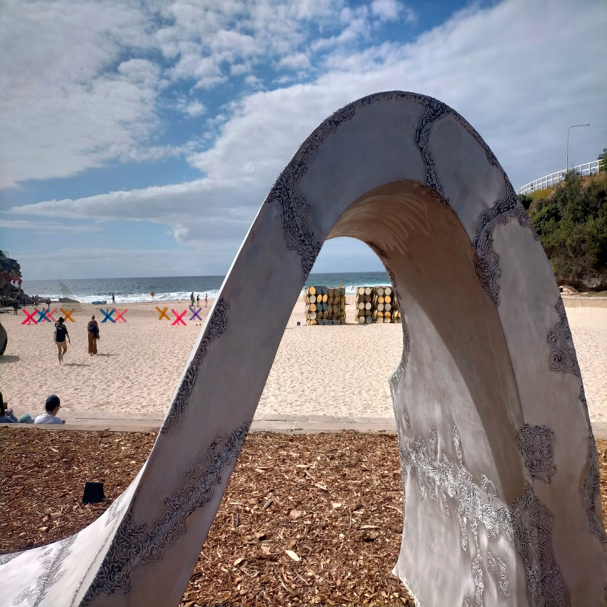ビーチ、海、そしてモダンアート。Sculpture by the Sea Bondi Beach 