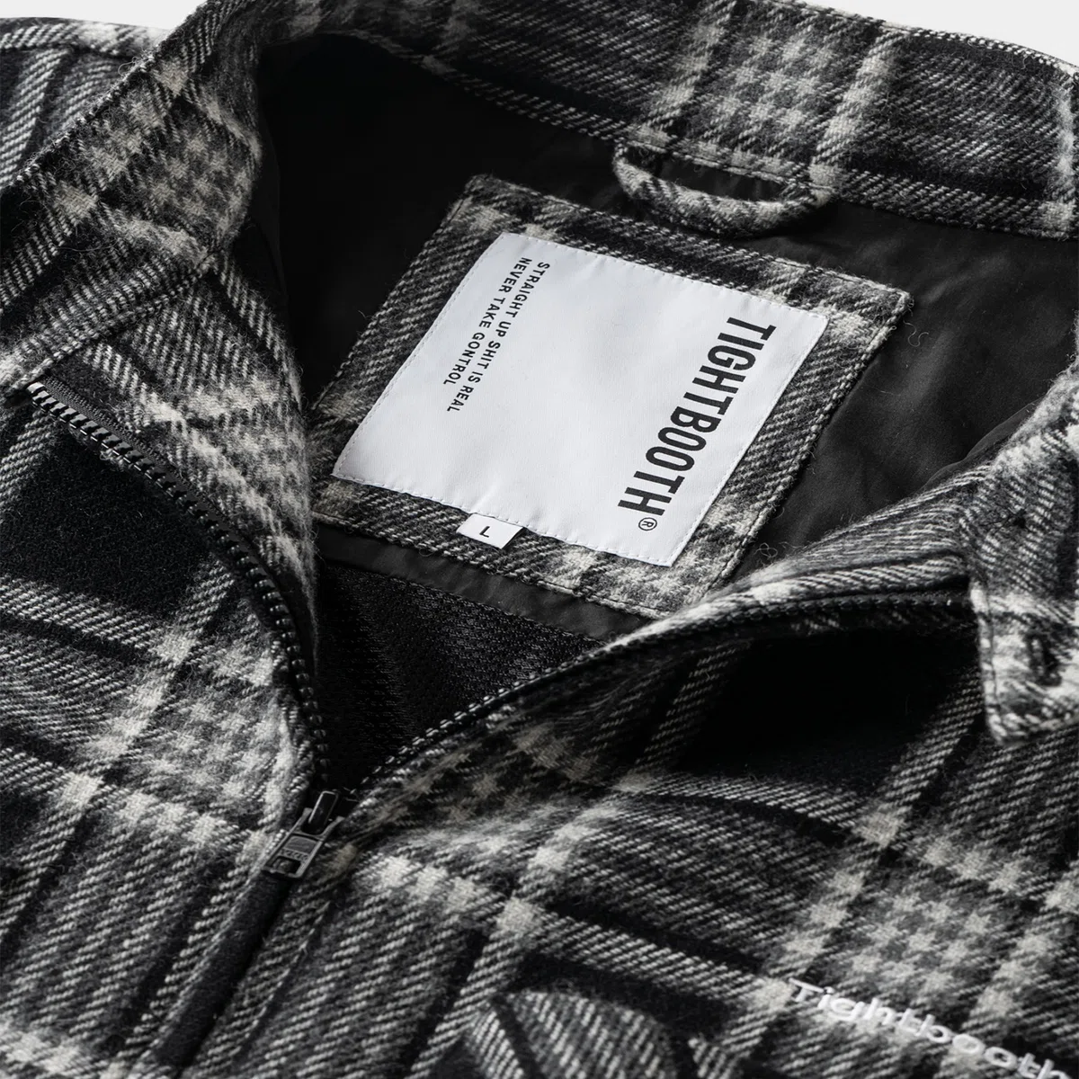 TIGHTBOOTH | タイトブースからPLAID FLANNEL SWING TOP | チェック 