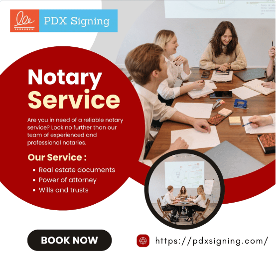 Notary service beaverton｜pdxsigning
