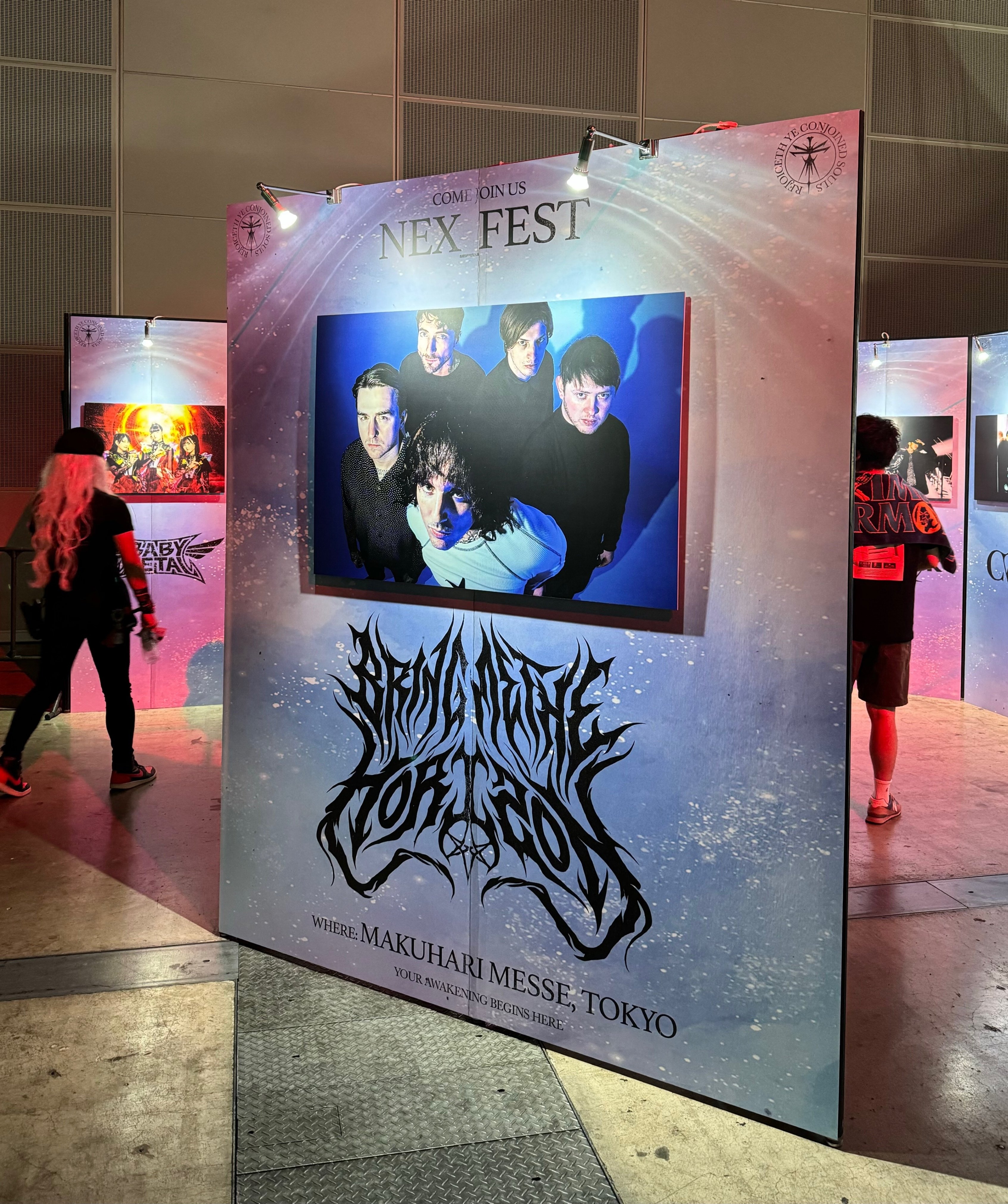 レア　bring me the horizon直筆サインチラシNEX FEST nex_fest_japan (@nex_fest_japan) / X