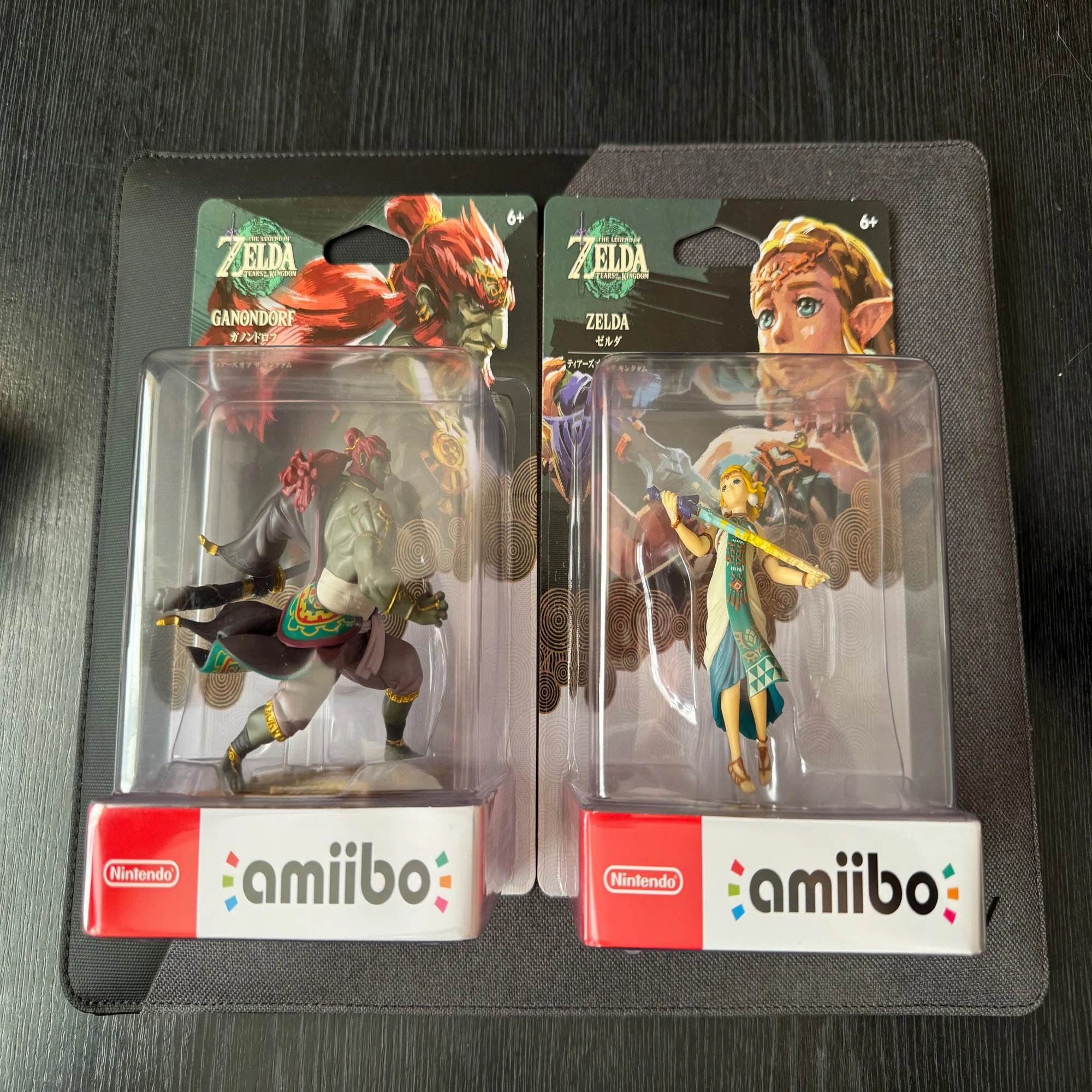 ゼルダとガノンドロフのamiiboが届きました｜けこぜろ