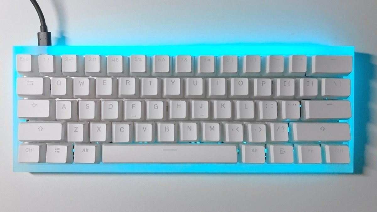 Caps Lockが邪魔すぎるからキーボード自作して消してみた｜もめん