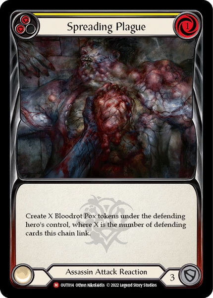 Codex of Bloodrot RF3枚　 Fab Spike with Bloodrot | Outsiders | Star City Games