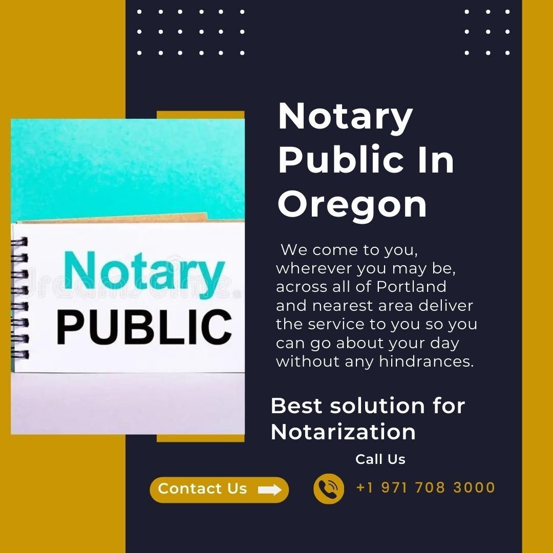 Notary Public In Oregon｜pdxsigning