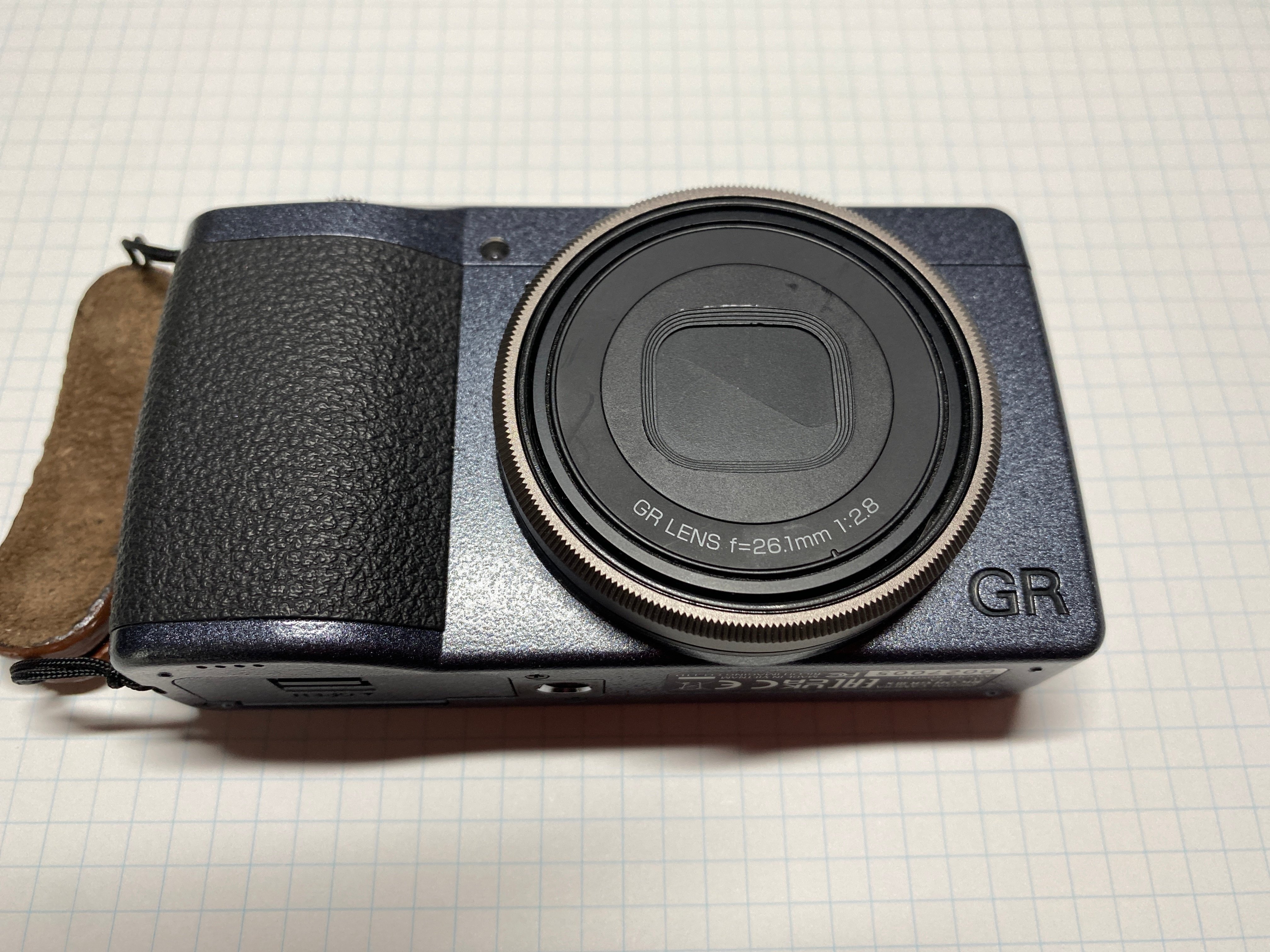 RICOH - 極美品★RICOH GR III ブルーリングキャップ+ 純正ソフトケース付 GR III / GR III 発売特典 / 製品 | RICOH IMAGING