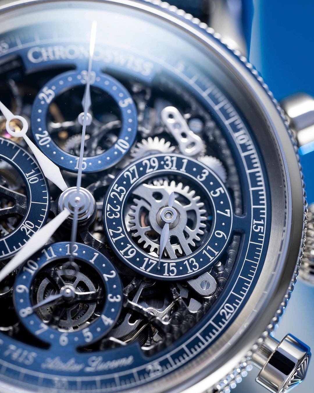 オーパス クロノグラフ チタニウム CH-7543T.1S-BL2 / CH-7543T.1S-DGR