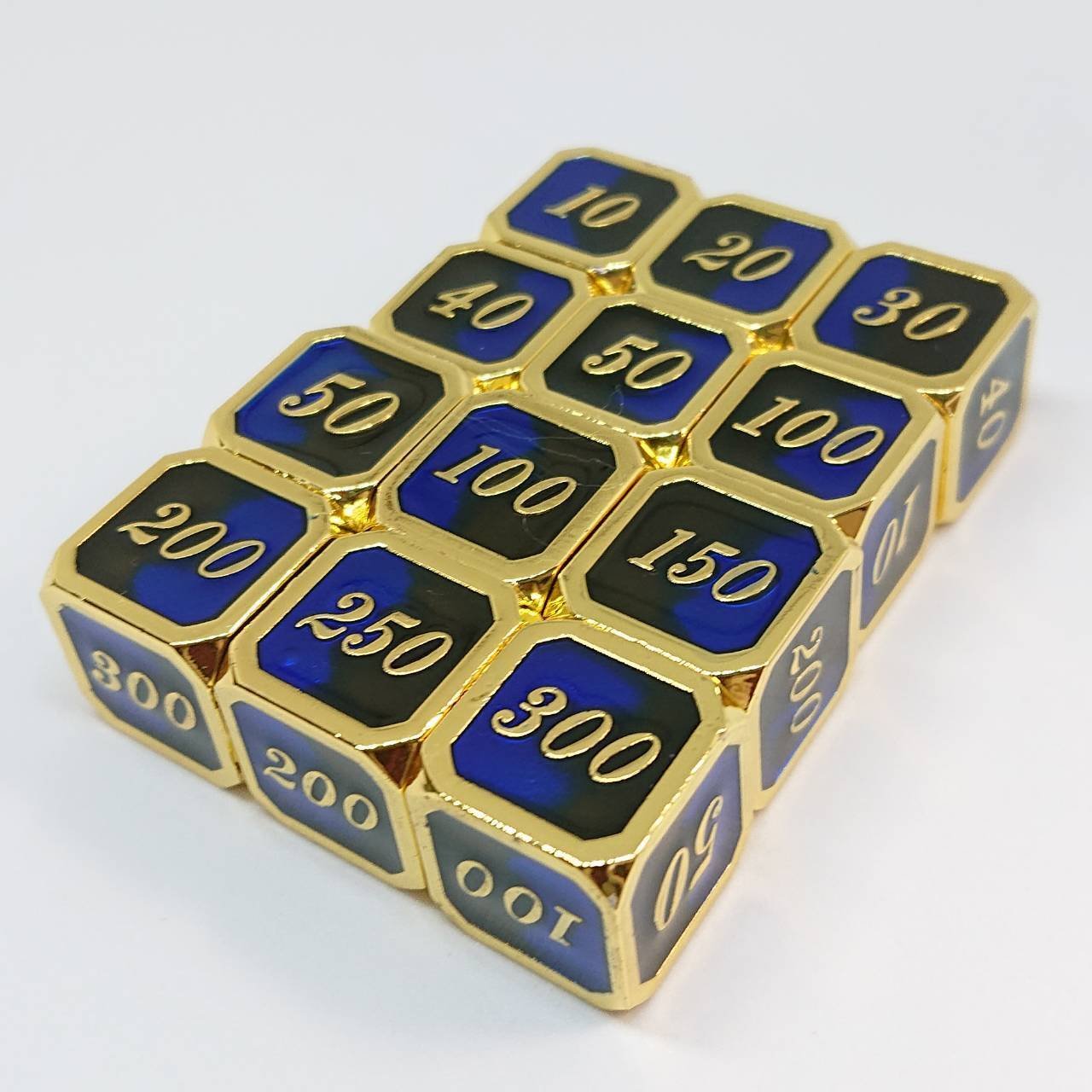 トリート工房　メタルダイス　ブルー　ゴールド　10個 トリート工房 (@treatkoobo) / X