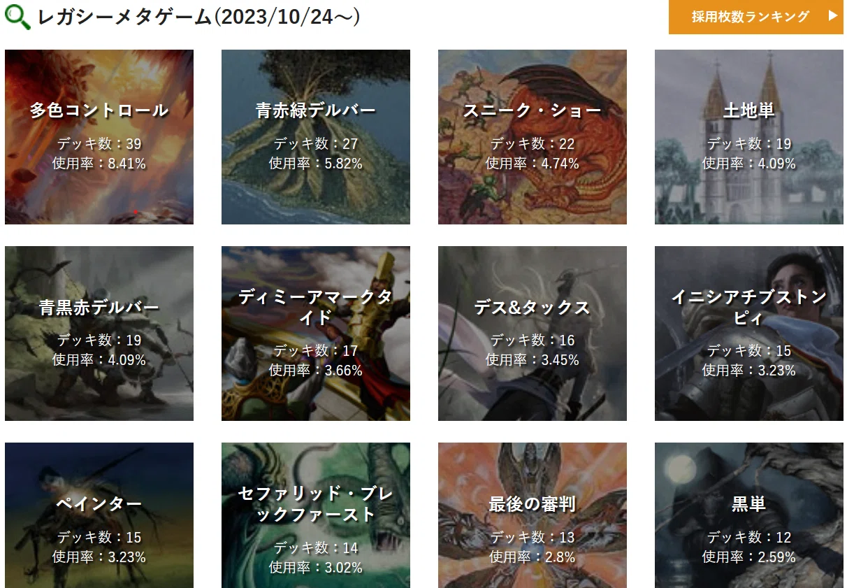 レガシーで勝つための「食物連鎖」という選択｜magic_keipon