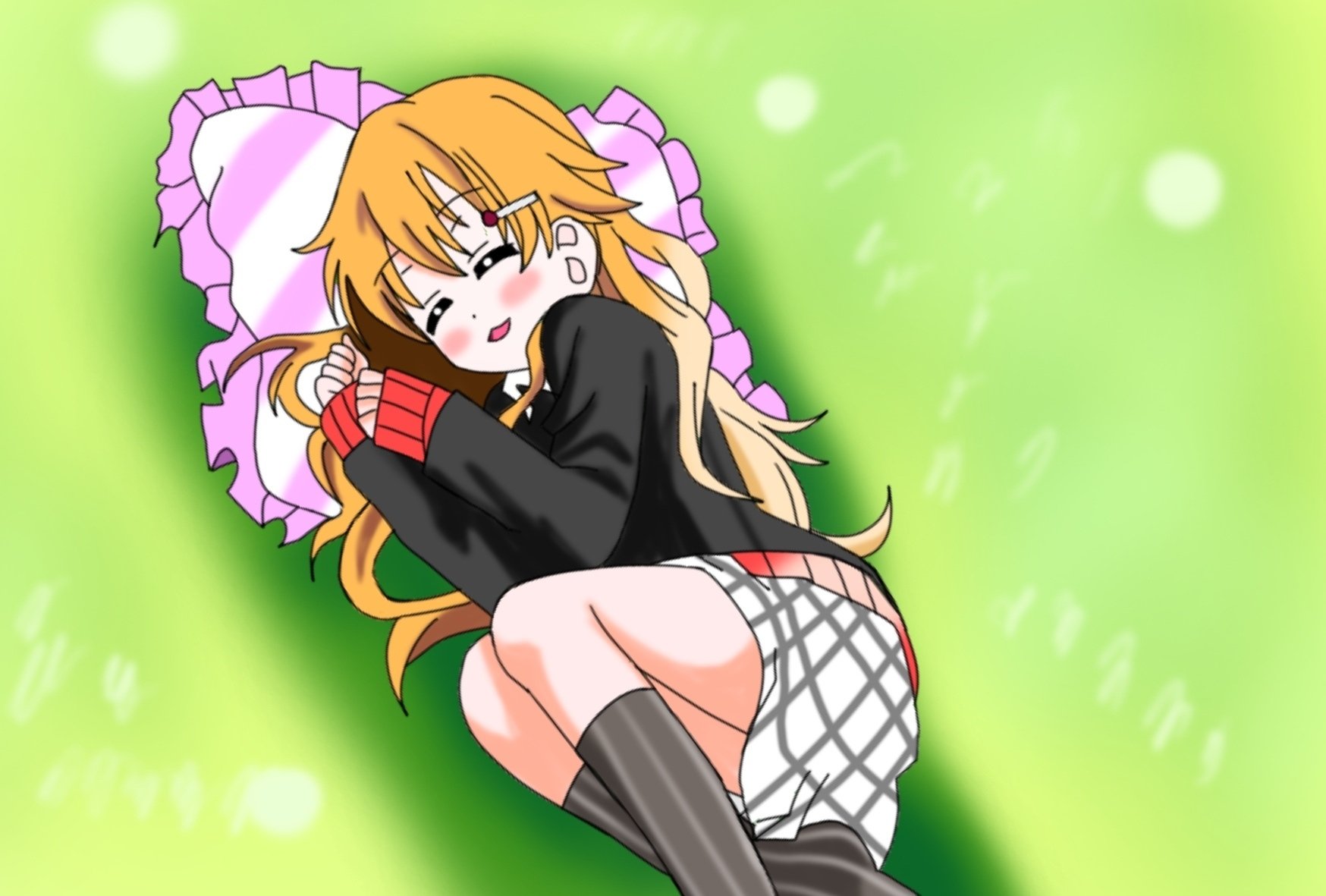 ぐっすり幸せそうに眠る彼方ちゃん｜絵描きの冒険者KATOSAN