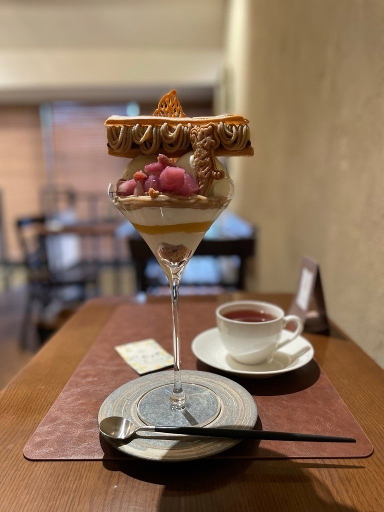 虎が可愛すぎる！SUGiTORAのモンブランタイガーパフェ｜ショコラ