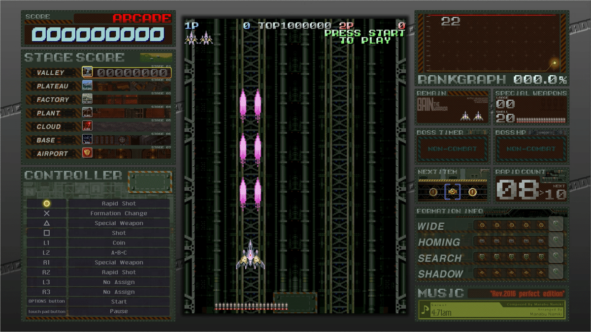バトルガレッガ初クリアした時に意識したこと|夢乃つぐみ バトルガレッガ初クリアした時に意識したこと|夢乃つぐみ