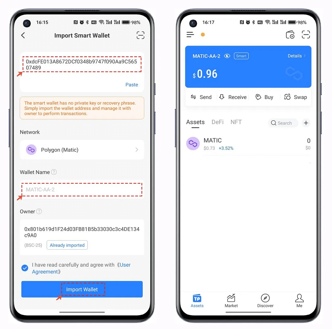 最新機能を試そう！】 TokenPocketでAAウォレットを作成する方法 │ TokenPocketがアカウントアブストラクションウォレットに対応｜TokenPocket  (トークンポケット) 公式
