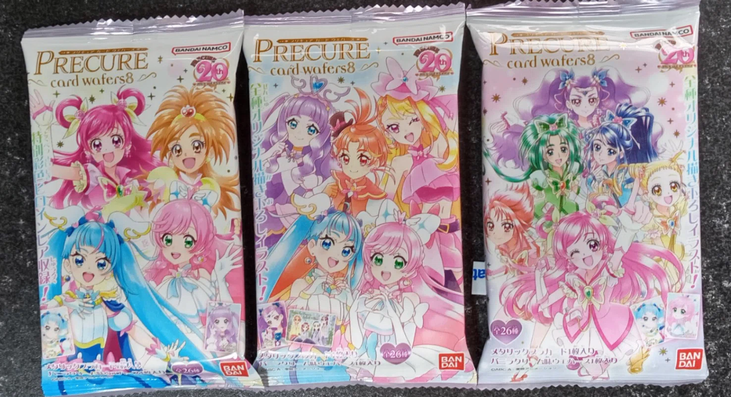プリキュアウエハースを買ってみた話｜皿うどんは太麺派